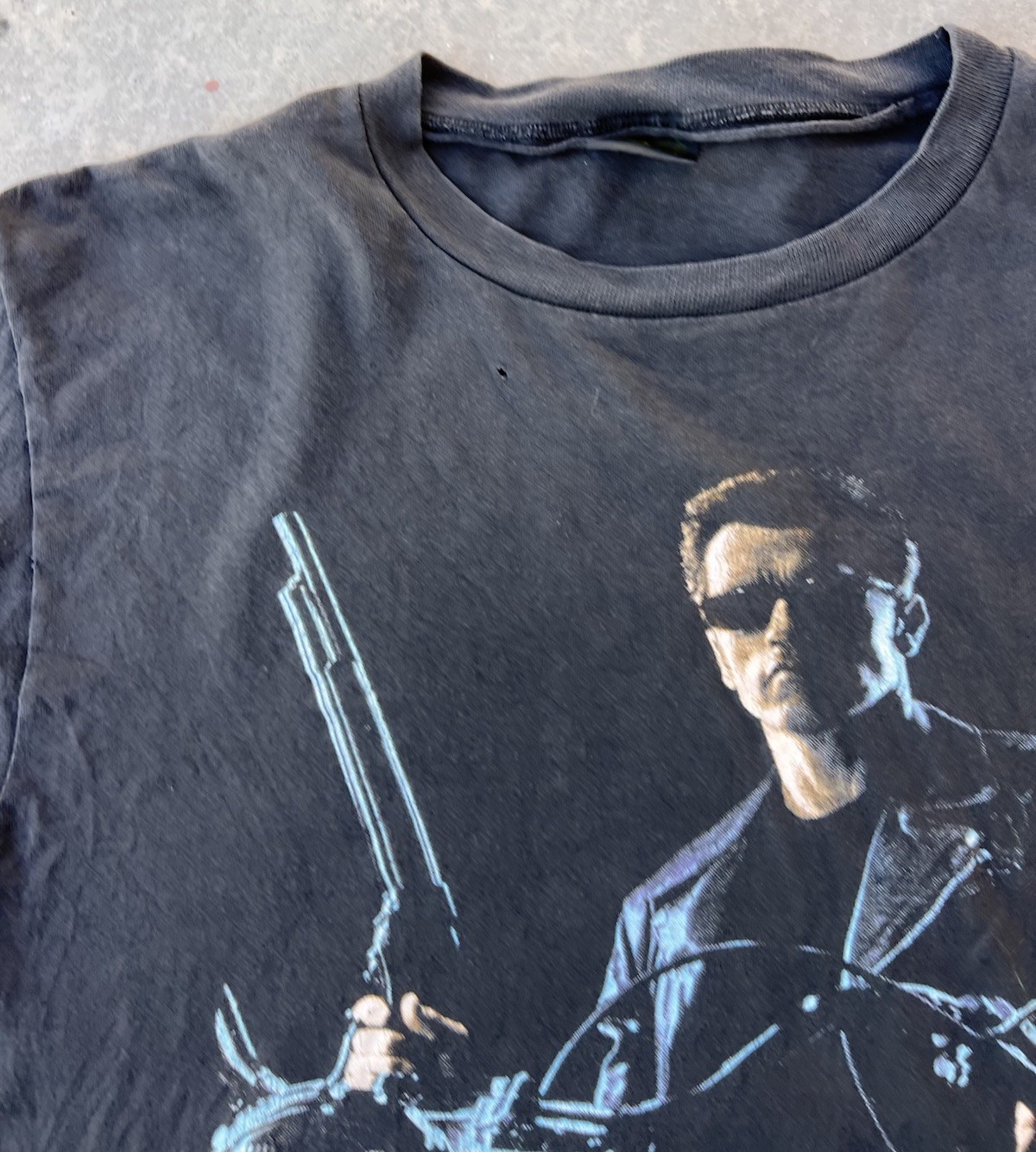 Vintage Terminator 2 Shirt XL 90s Judgement Day Movie Promo 1991 schwarzenegger