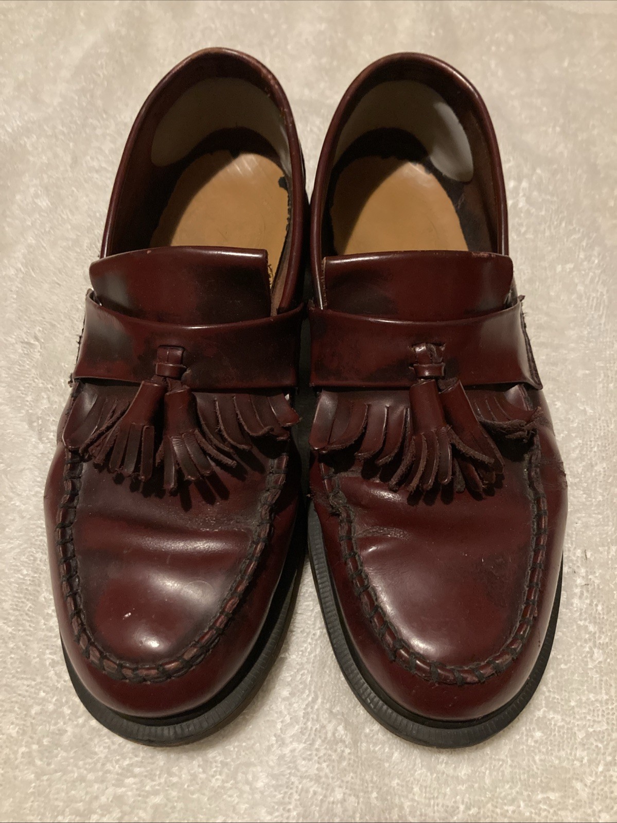 Dr Martens penny loafers Sz 10 Made in England