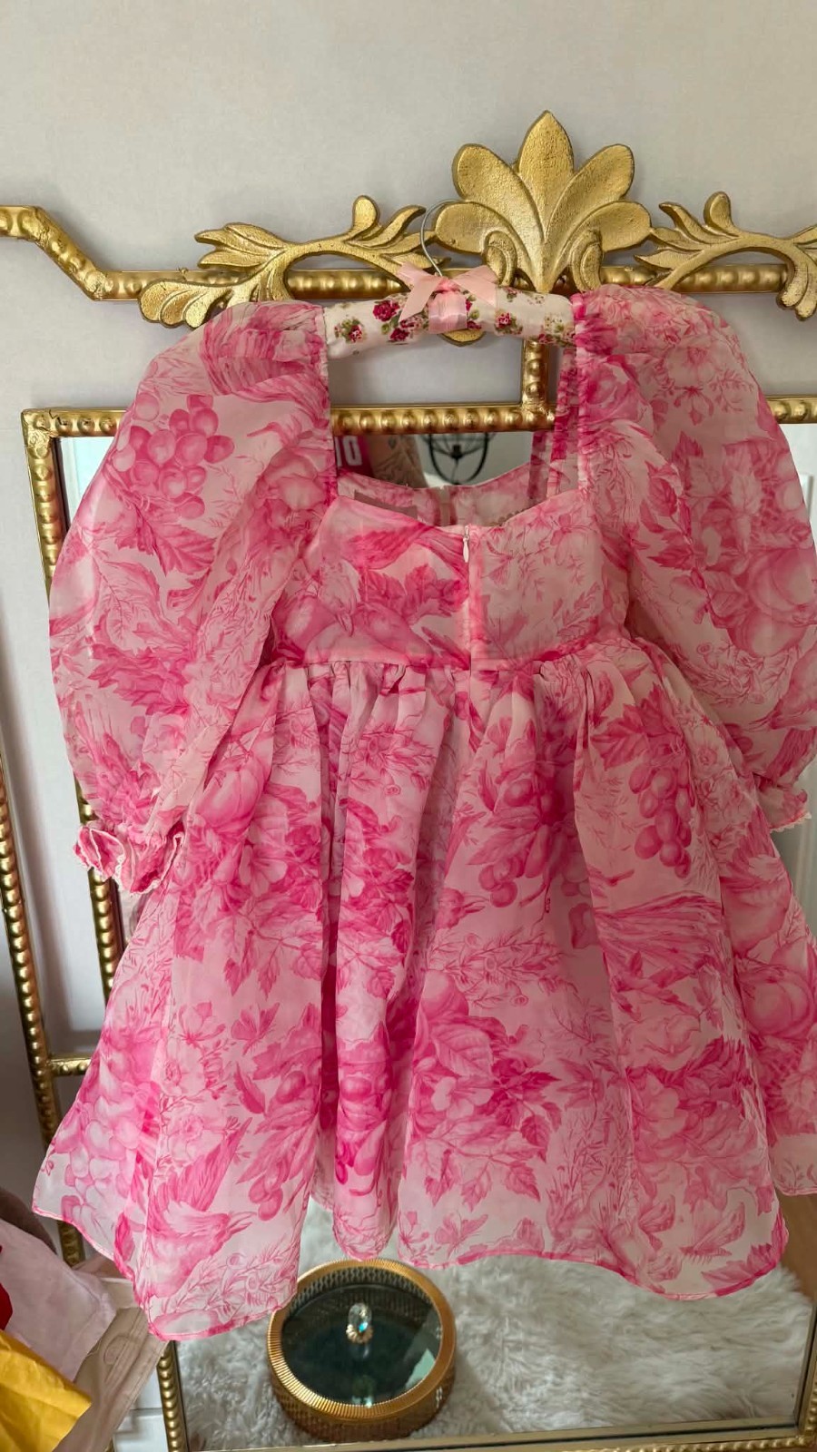 selkie dress babydoll toile lace puff XXS