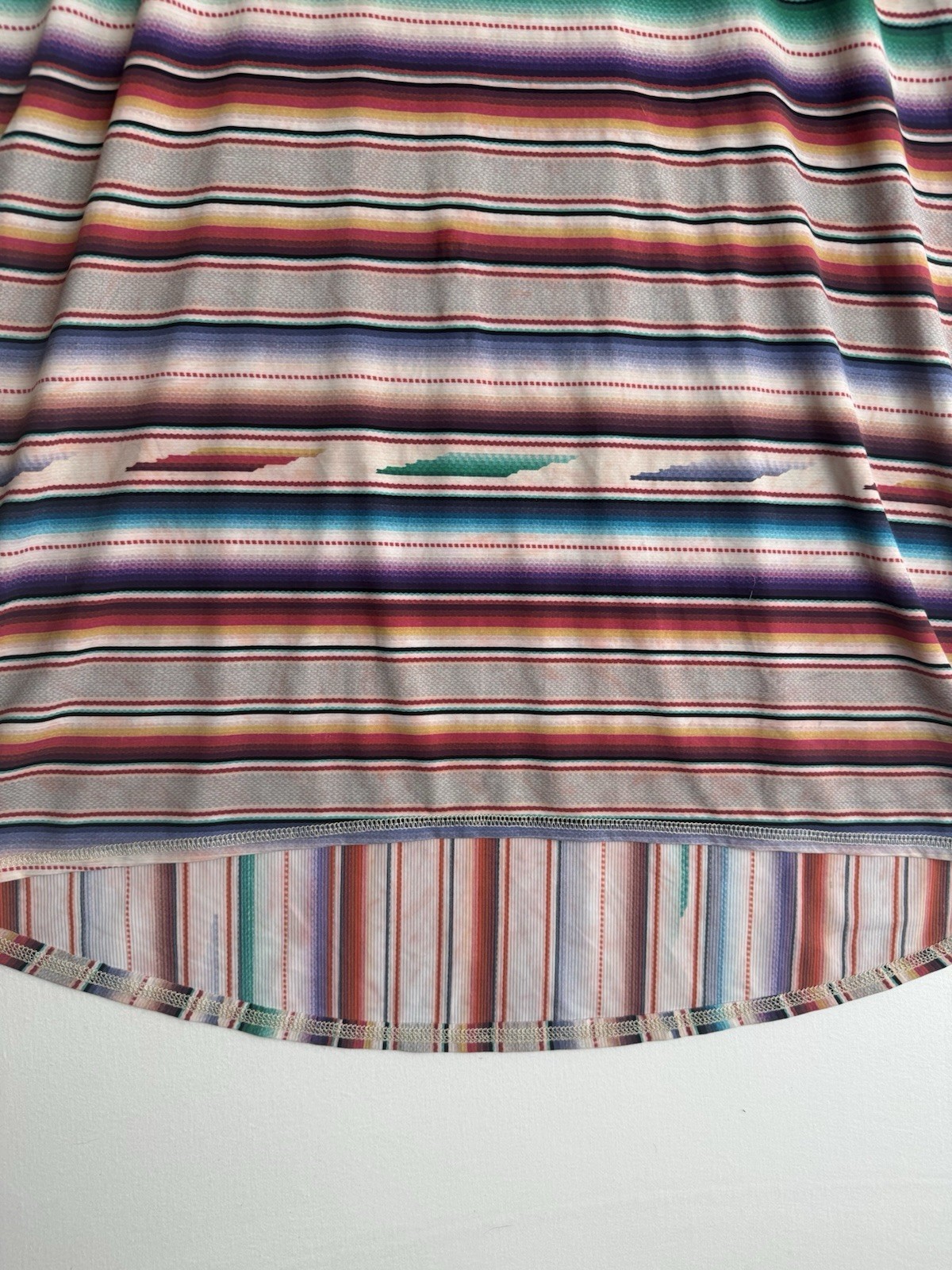 DOUBLE D RANCH Yoakum Texas Aztec Style Womens Blouse Western Cowgirl Sleeveless
