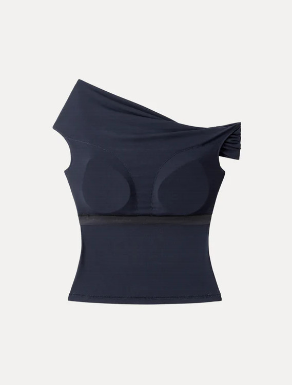 OGL Multi-wear Versatile Necklines Bra Top, Midnight Navy