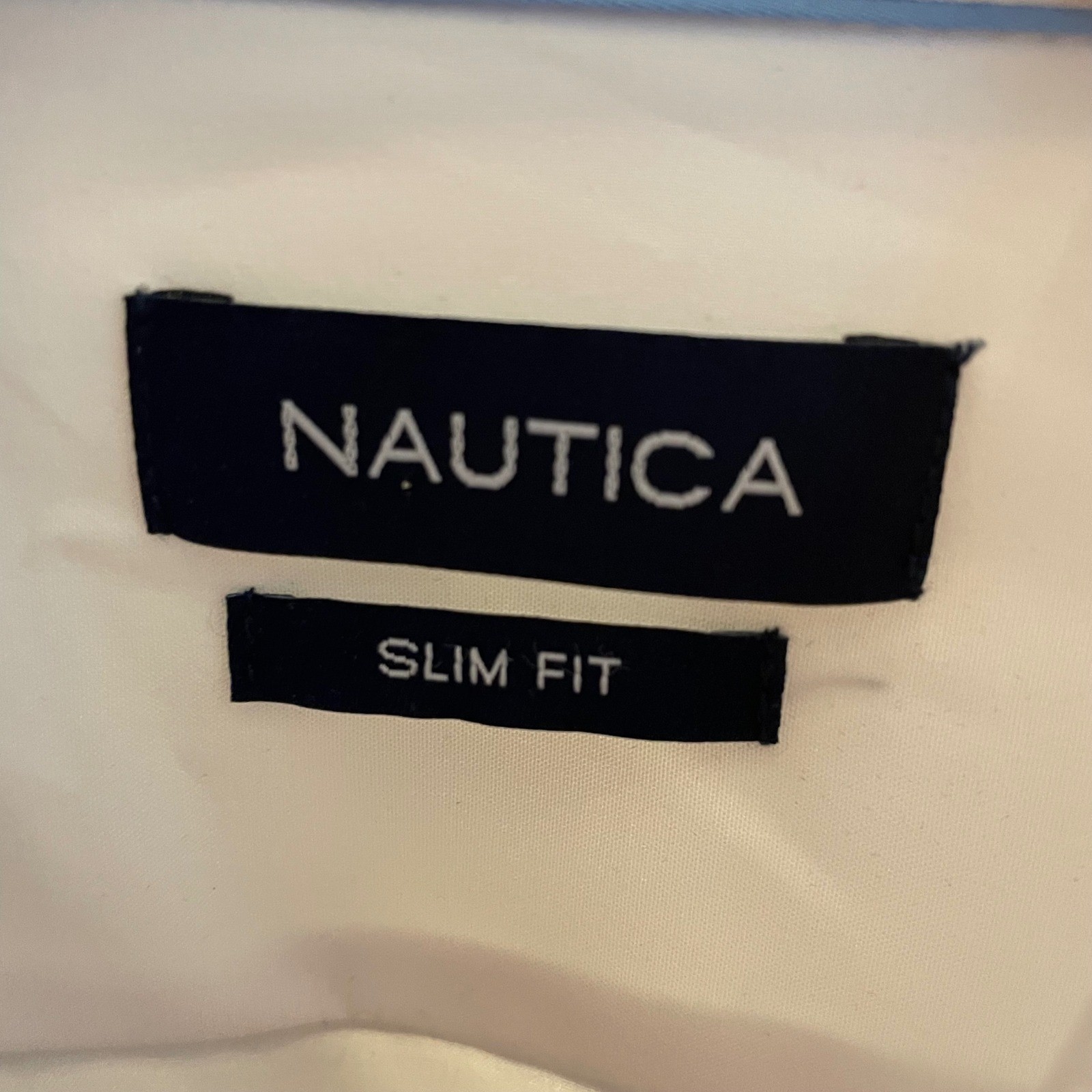 BRAND NEW Nautica Performance Super Shirt Men XL White Slim Fit Stretch NWT