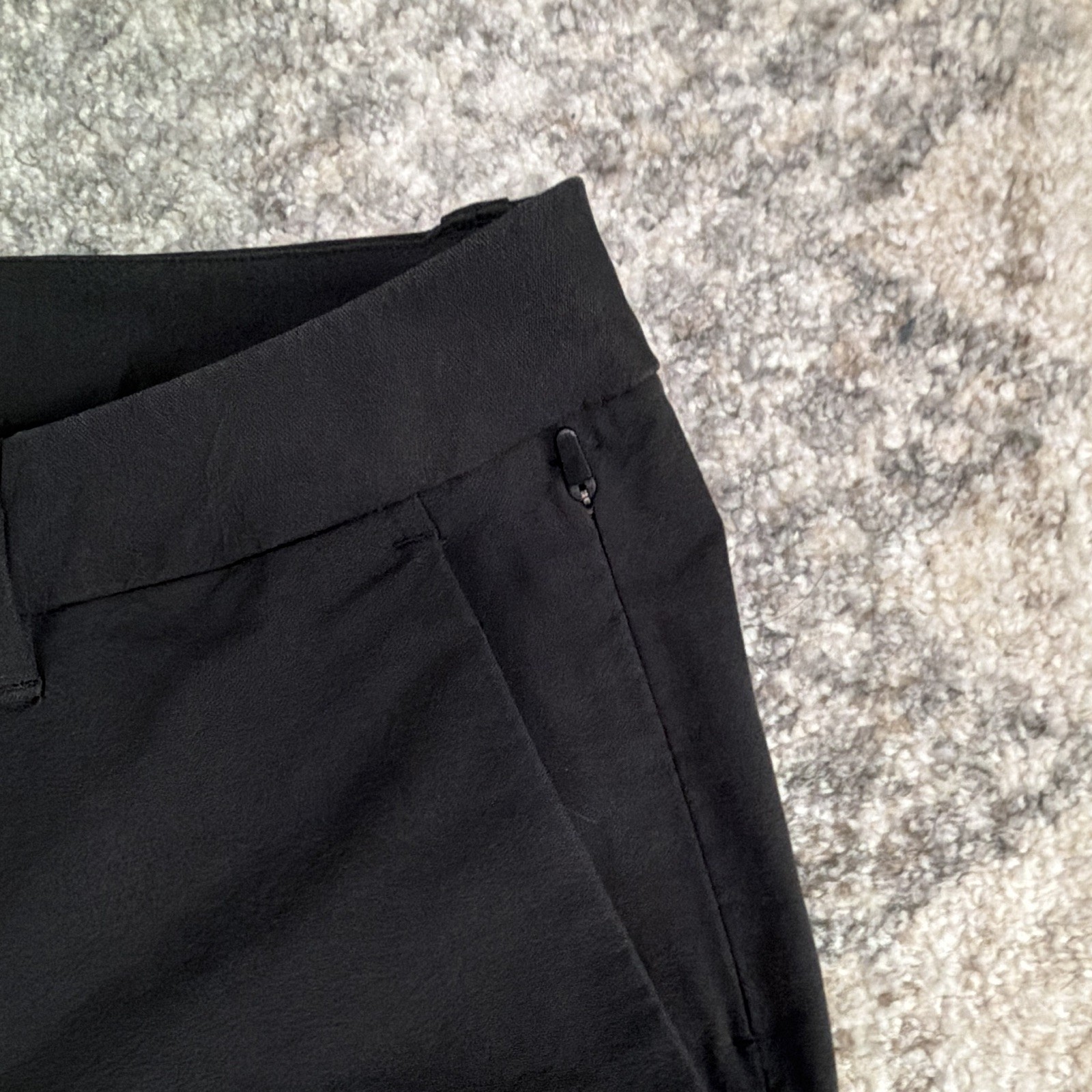 Lululemon ABC Men’s Black Slim Tapered Knit Pants Stretch Pockets 31W