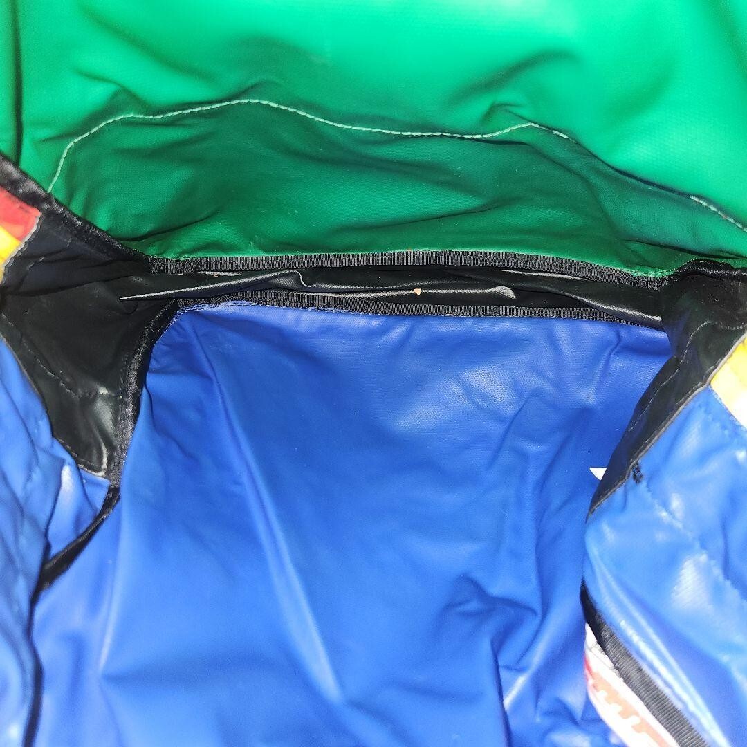 United Colors of Benetton Formula Vintage Backpack Bag Size 20.3 x 12.6 x 6.3 in