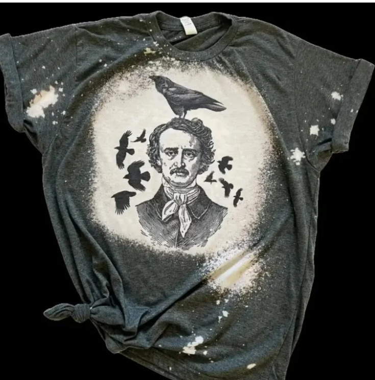 Poe Raven Bleached T-shirt