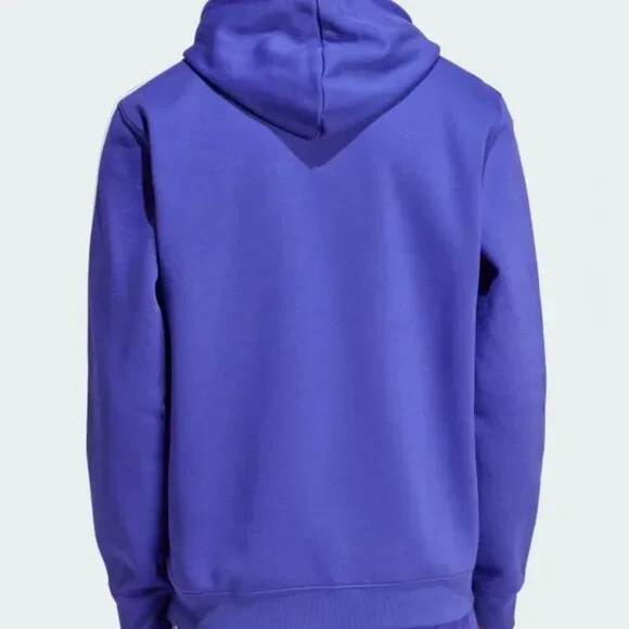 Adicolor Adidas Classics 3-Stripes Hoodie Energy Ink NWT XL Mens $70