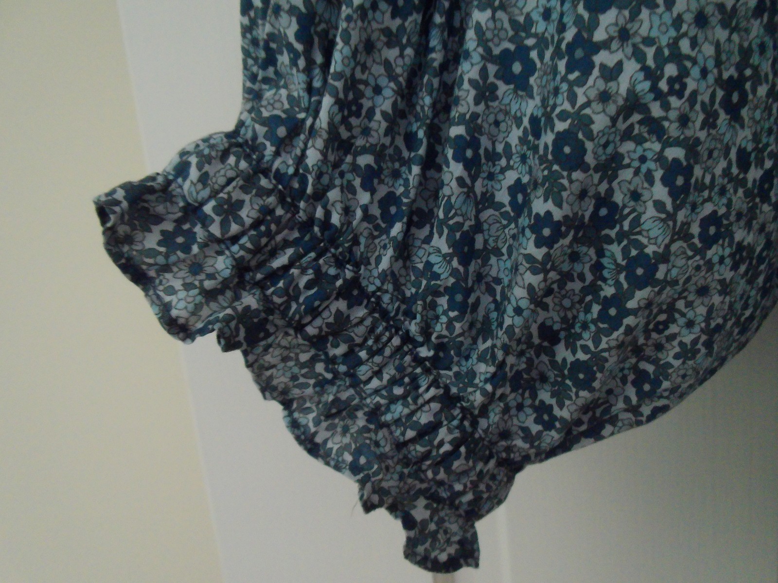 Doen Shore Top Delores Ditsy Liberty Print Blues S