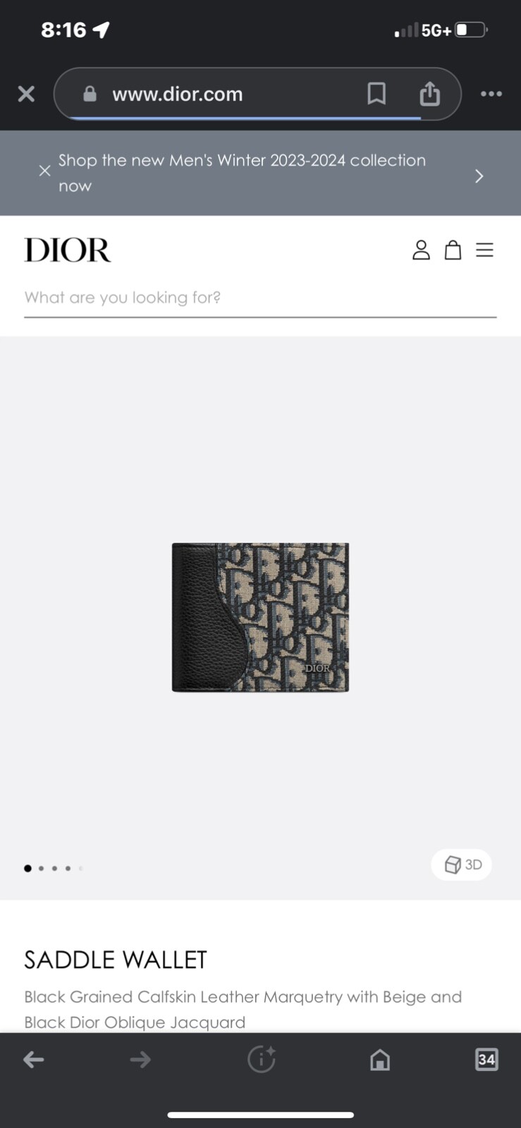 Marshal Bifold Wallet for Men – Black