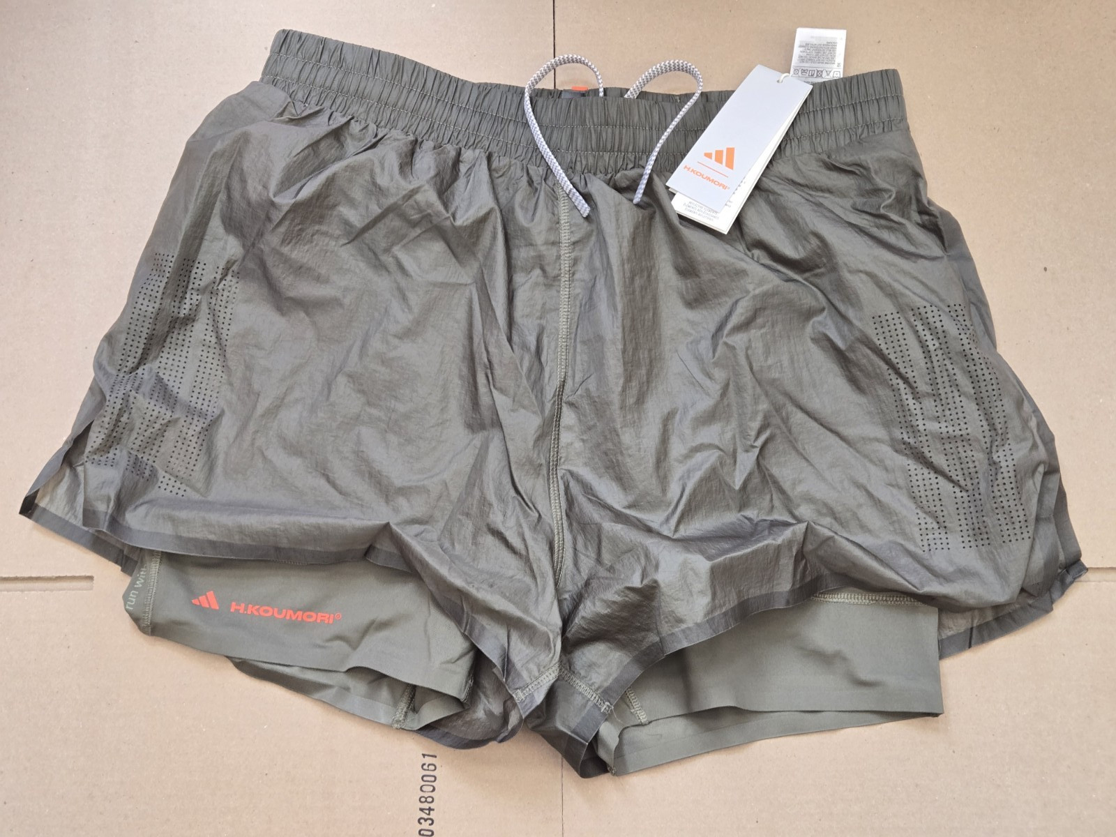 MEDIUM adidas ADI 365 HK2in 1 Men’s 5″ Shorts H.KOUMORI JY4089