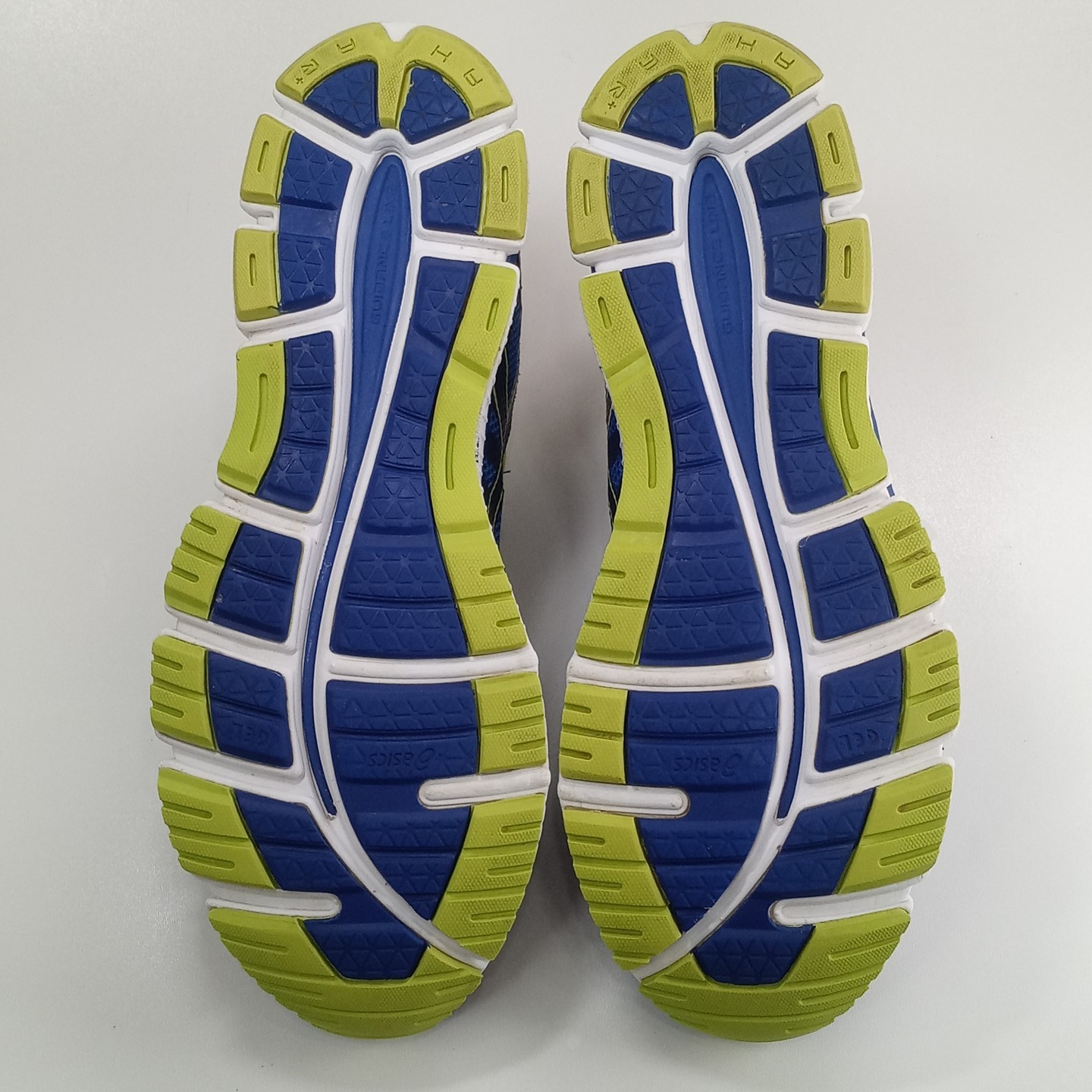 Asics Gel-Neo33 Men’s Running Shoes Blue Lime Green T222N Sneakers Size 10