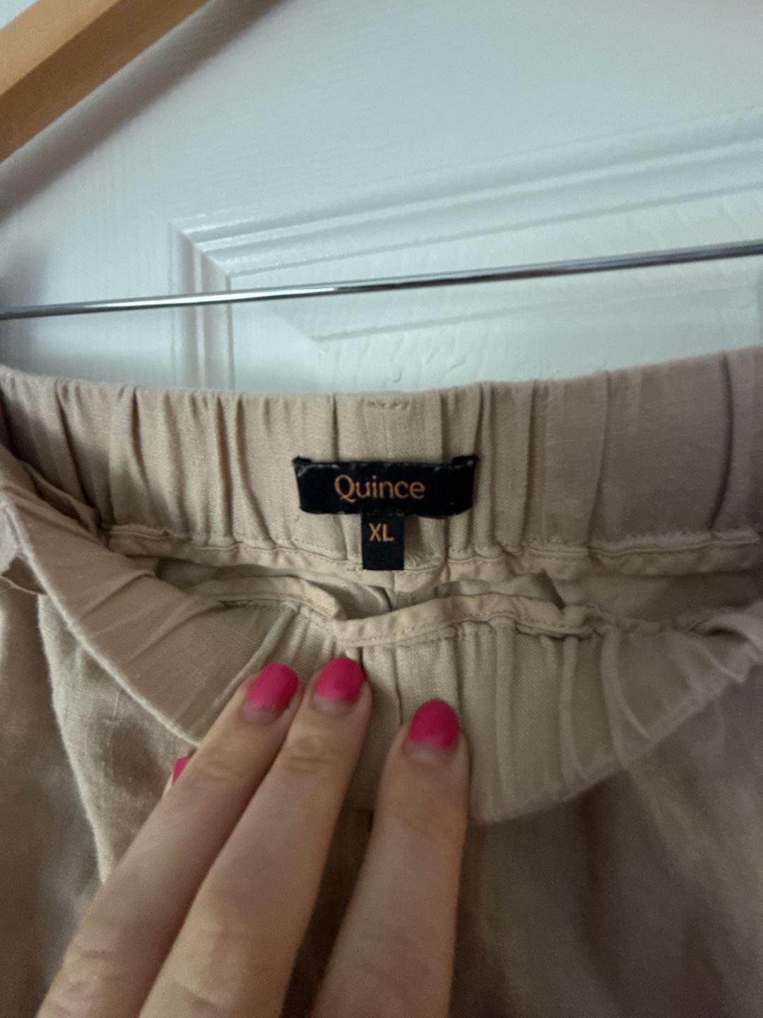 Quince 100% European Linen Pants in Driftwood