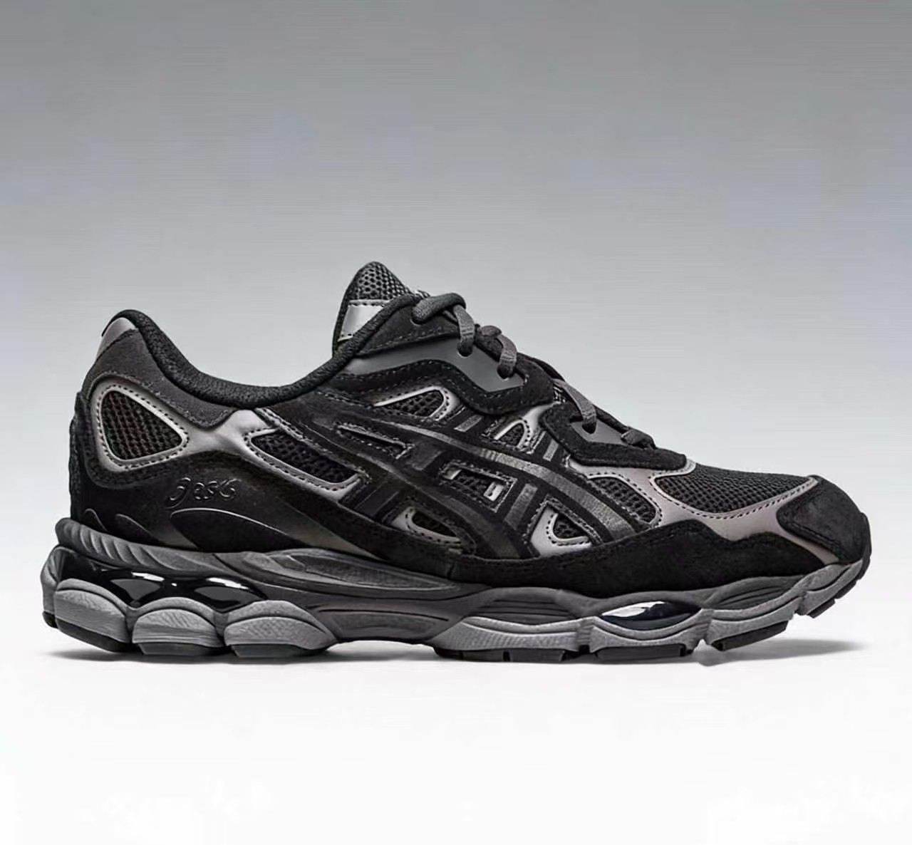 New ASICS Gel-NYC Men’s Graphite Grey Black Sneakers -1201A789-020