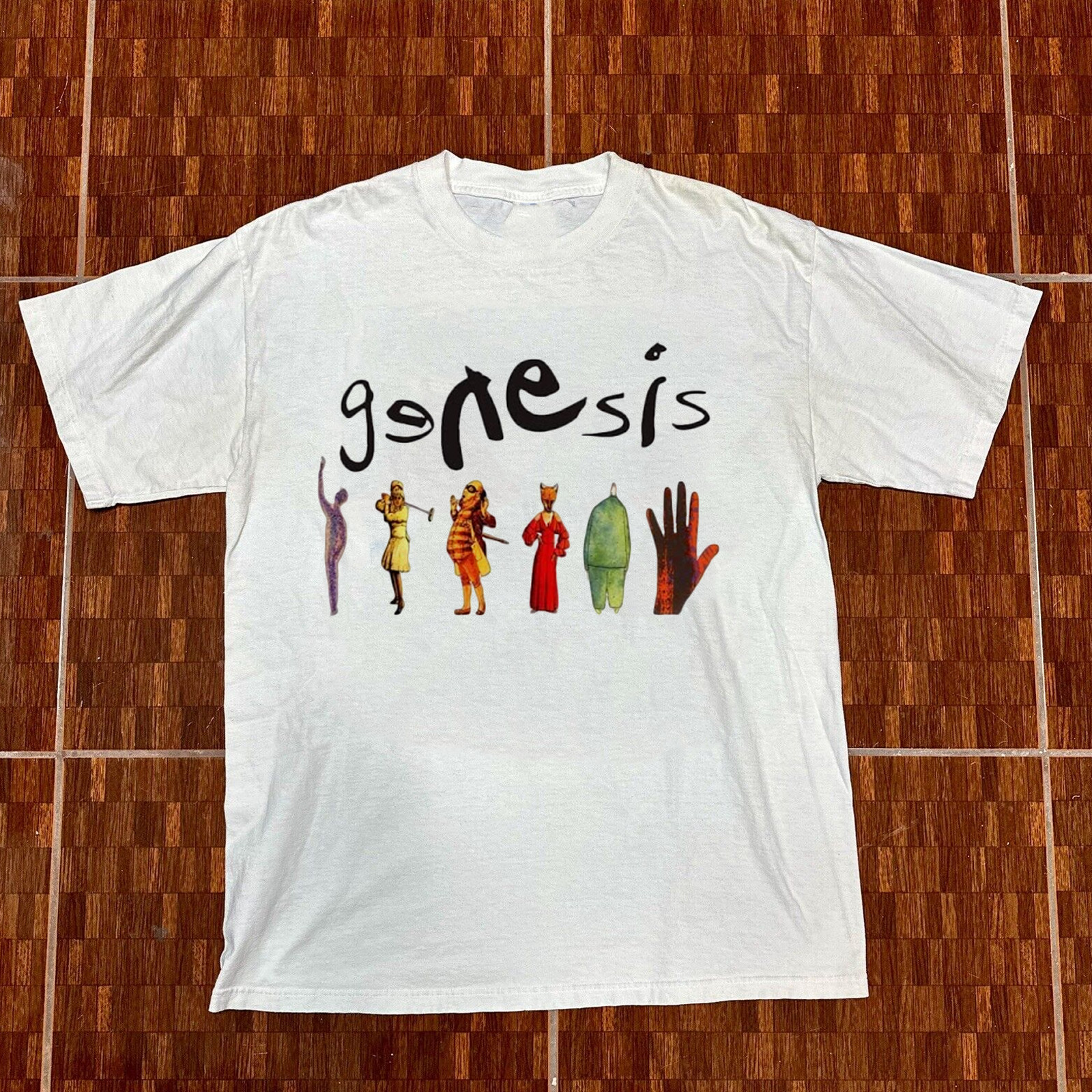 NEW Genesis – Music Evolution (1969-1999) White All Size Shirt