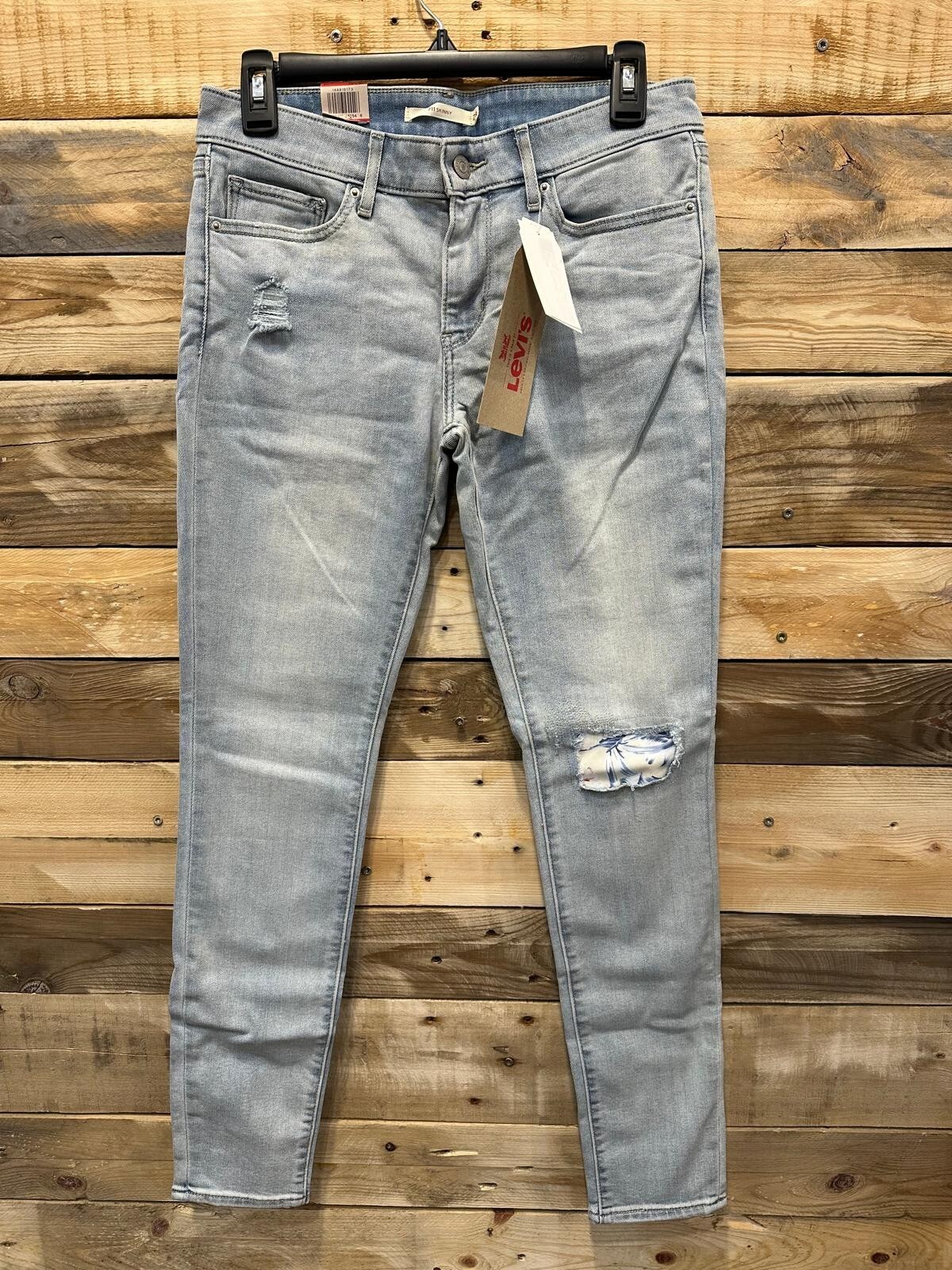 Levi’s Women’s 711 Skinny Mid-Rise Seaside Summer Jeans (30W x 30L) F2(A741T)