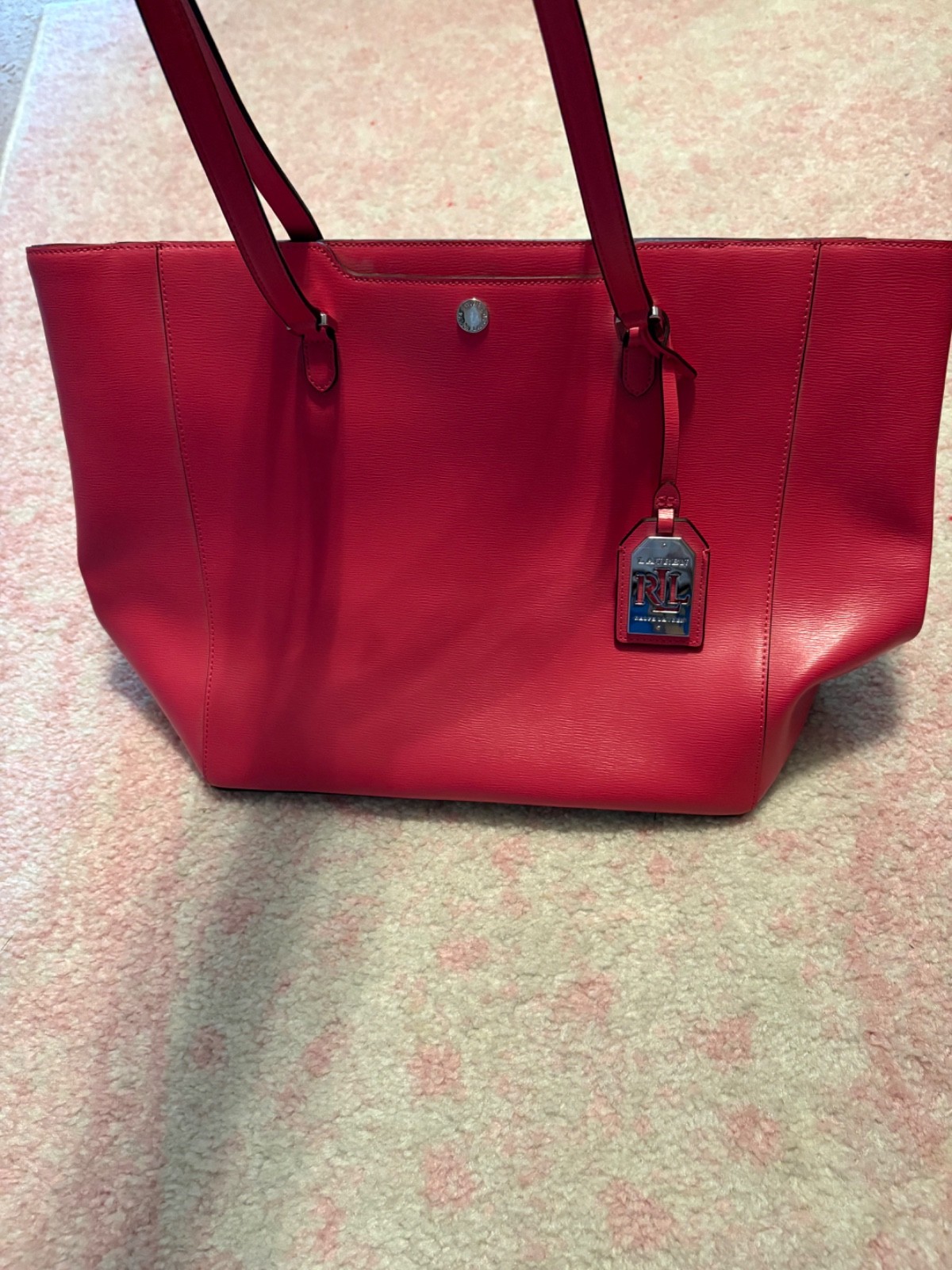 Ralph Lauren Leather Tote Bag