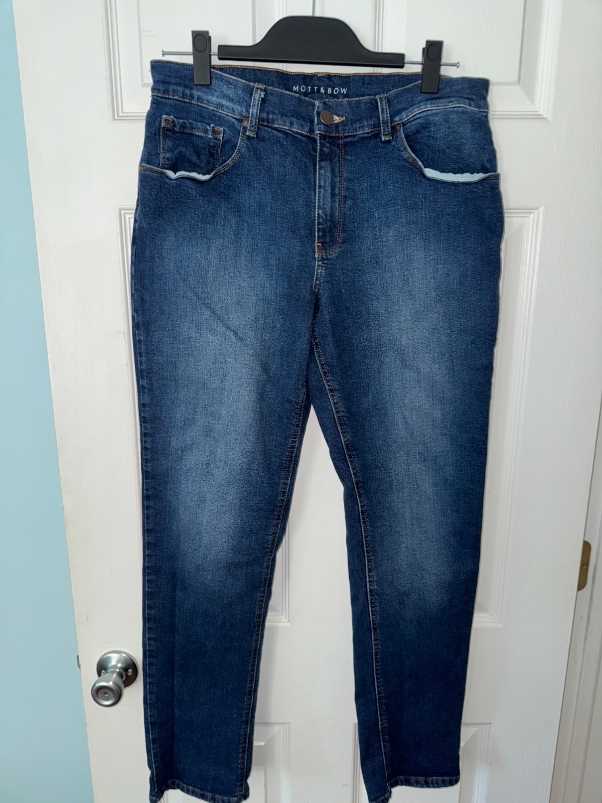 Mott & Bow Women’s Slim Boyfriend Jeans Pre-owned Excellent Condition W31 × L30