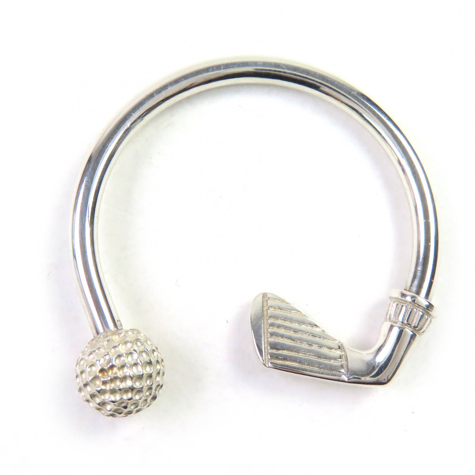 Tiffany & Co. Tiffany&Co. Golf motif SV925 Key Ring – DUTY FREE