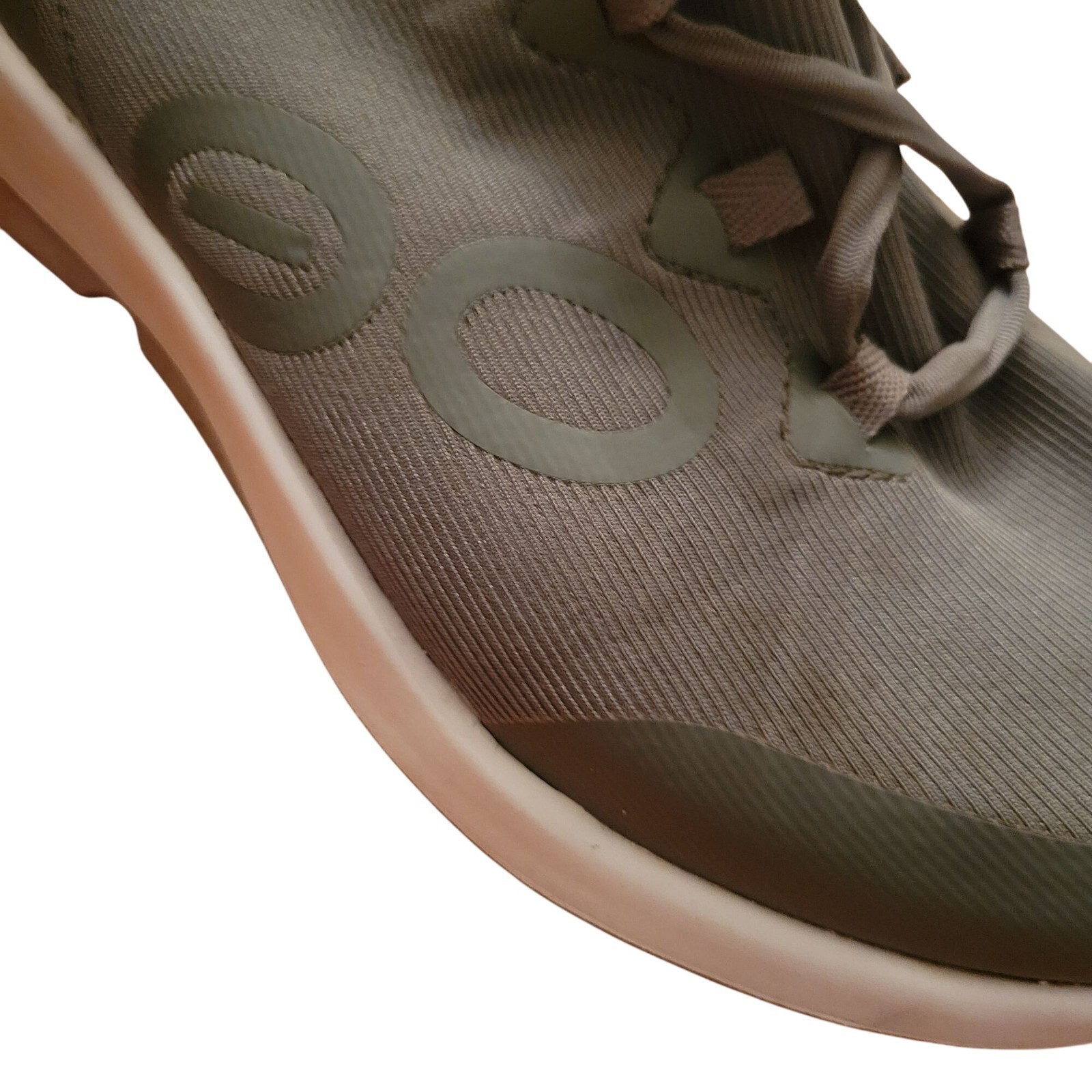 Oofos Gray Walking Sneakers OOfoam Sole 9.5 Volcanic Ash OOmg Sport LS
