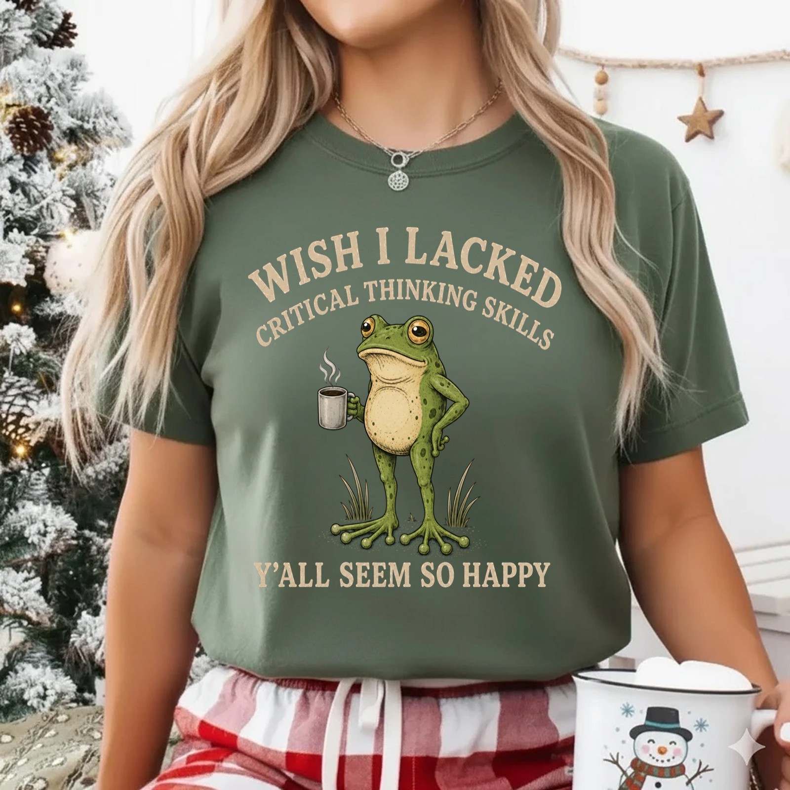 Wish I Lacked Critical Thinking Skills Y’all Seem So Happy Unisex T-Shirt