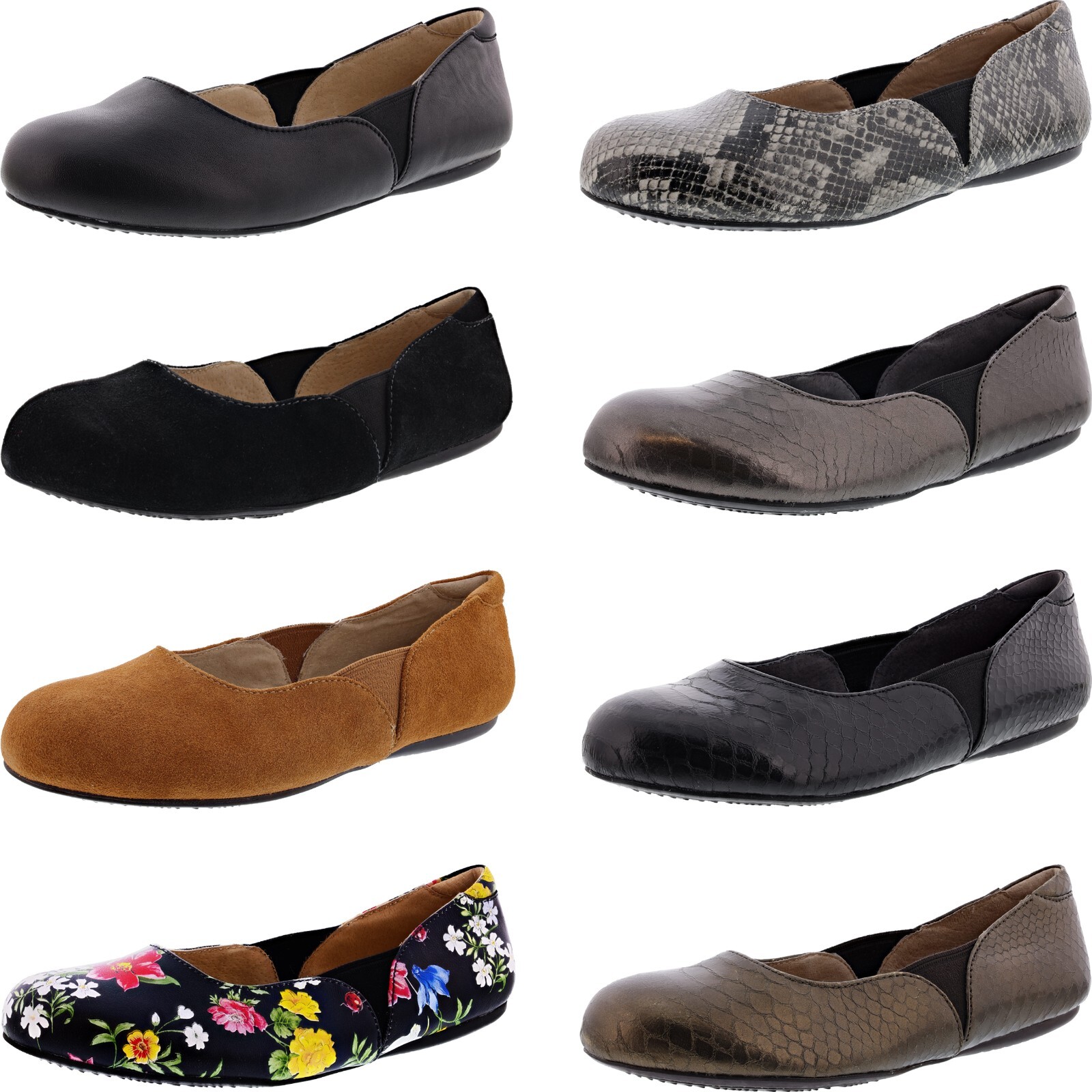 SOFTWALK WOMEN’S NORWICH MEDIUM / NARROW / WIDE WIDTH BALLERINA FLATS