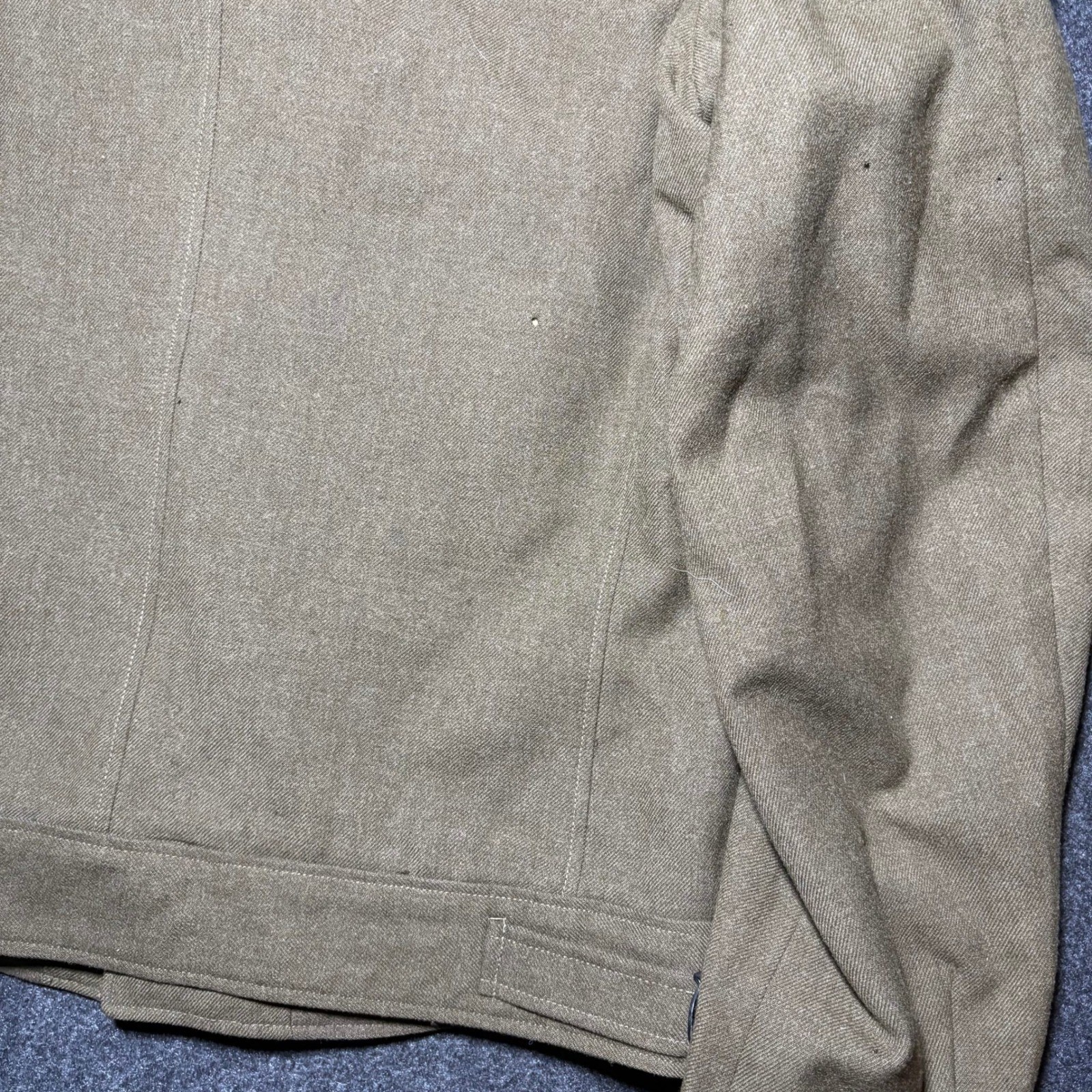 Vintage Korean War US Army Ike Jacket 8th Army Sgt Multi Ribbon Overseas Bars