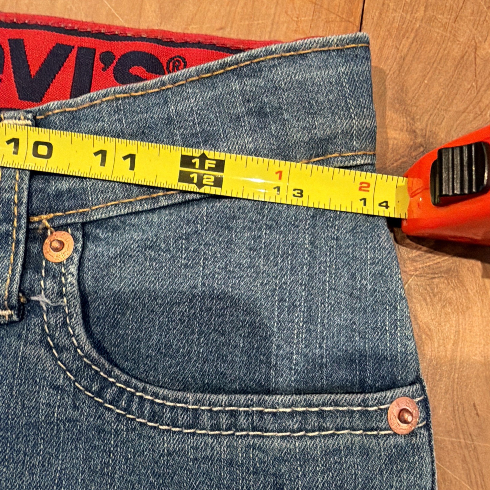 Levi’s 511 Slim Flex Stretch Blue Jeans size 14 Reg Boys NWT Adjustable Waist ￼