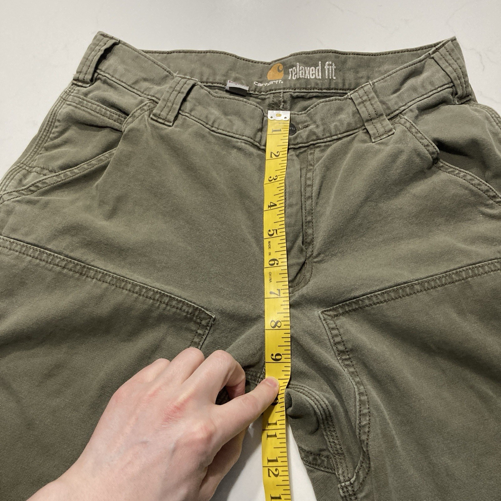 Carhartt Rugged Flex Double Knee Work Pants Men’s 30×30 (Fits 29×28) Distressed
