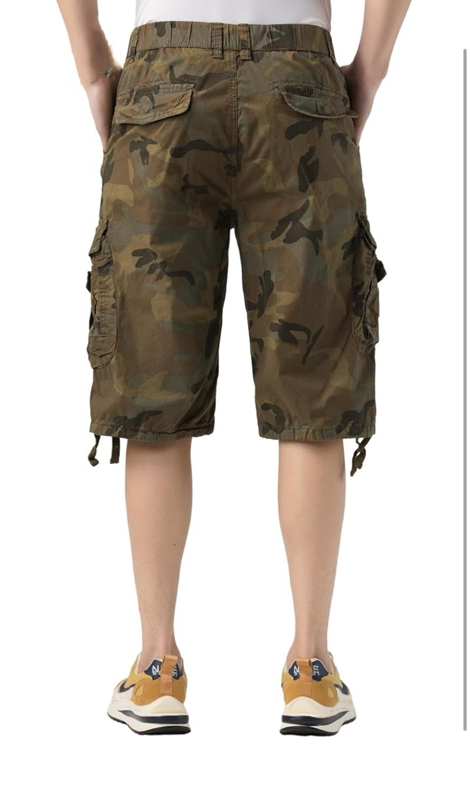 Mens Army Camouflage Shorts Cargo Shorts Half Pants Summer Casual Shorts