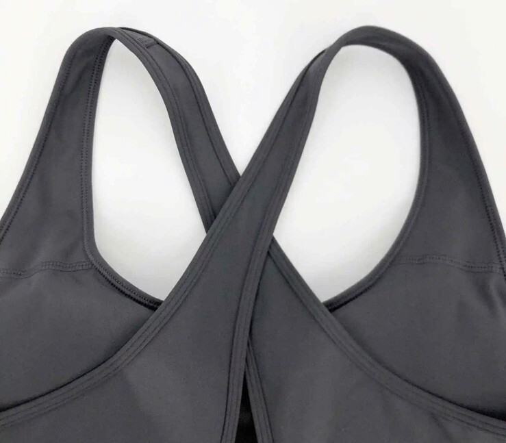 Ideology Performance Plus Size Impact Sports Bra Gray Size 2X