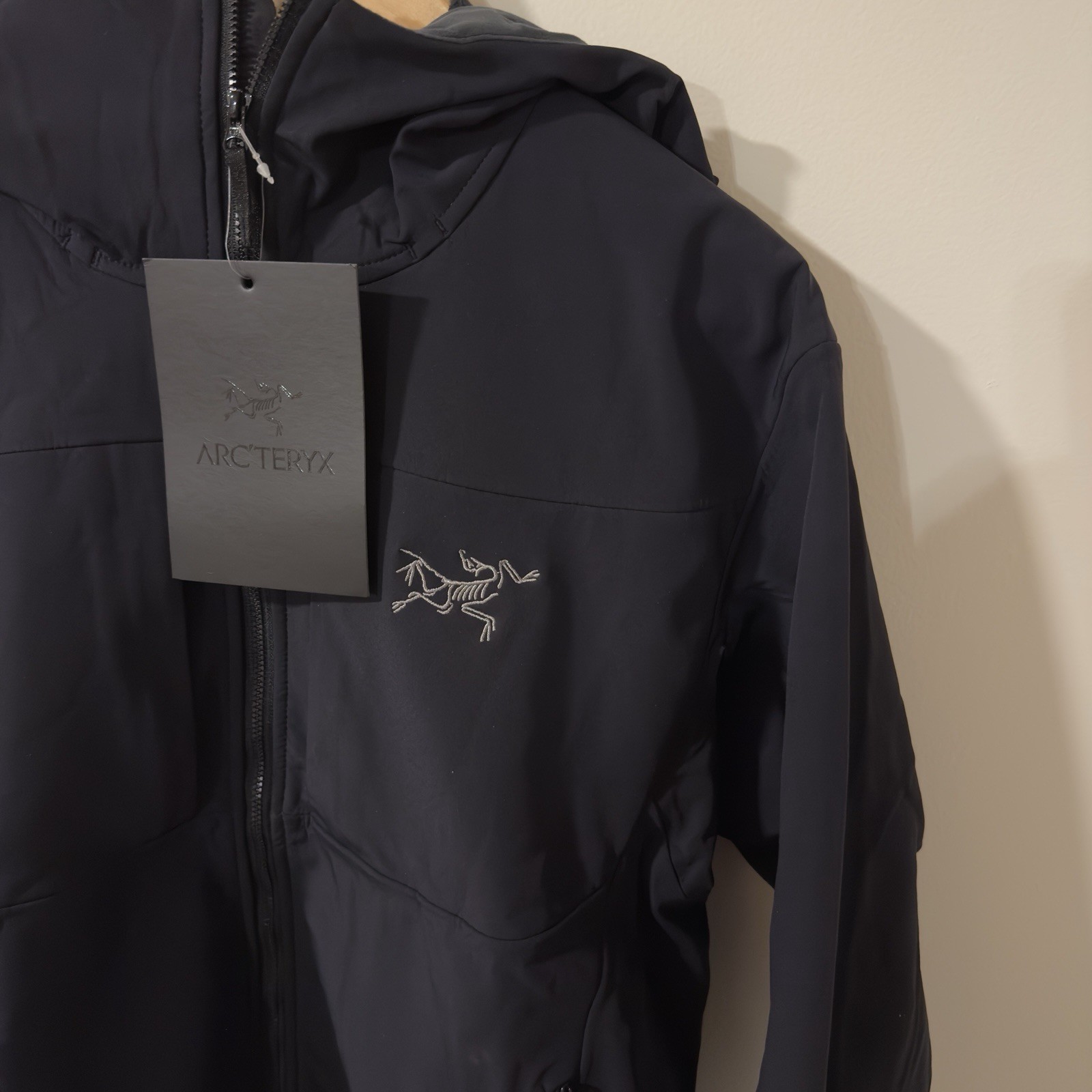 Arcteryx Gamma MX Hooded Softshell Black Jacket – Size Large