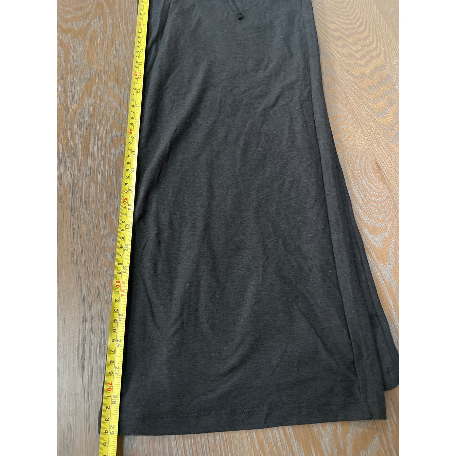 Ododos Wide Leg Drawstring Lounge Pants Black S