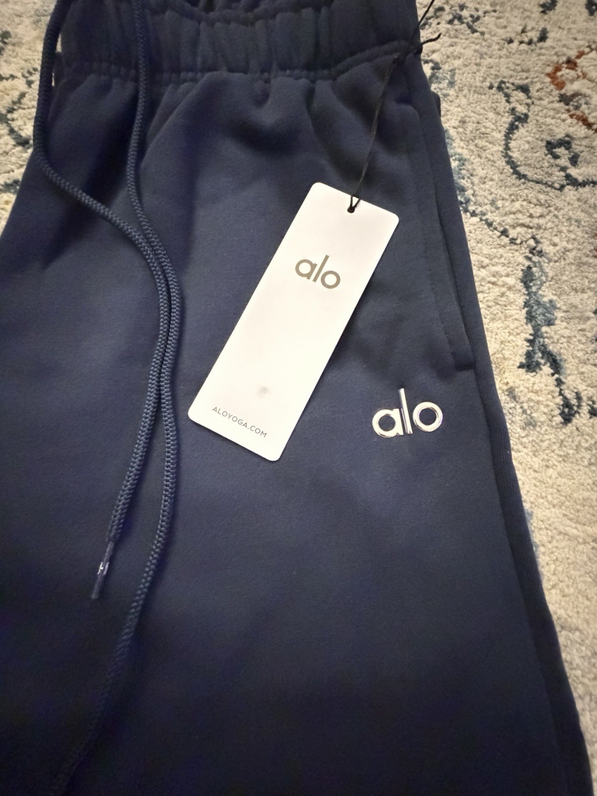 NWT Alo Yoga Matching Tracksuit Set – 1/4 Zip Pullover & Sweatpants Size S
