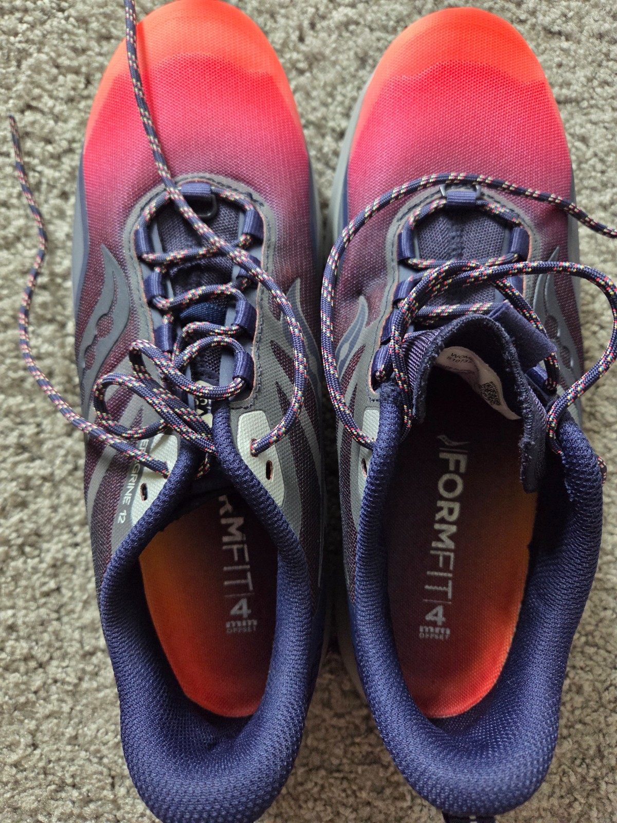 Saucony Women’s Peregrine 12 Night Lite Trail Running Shoes sz 11