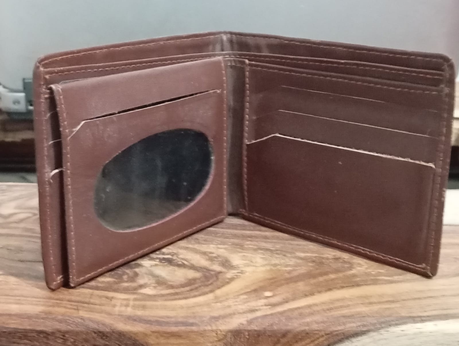 leather wallet men