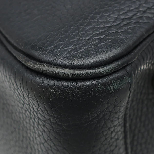 Hermes Lindy 30 2WAY Bag Handbag Black Unisex #HDB141