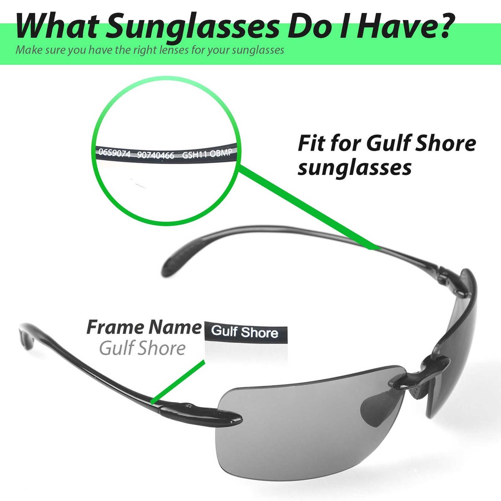 Walleva Replacement Lenses For Costa Del Mar Gulf Shore – Multiple Options