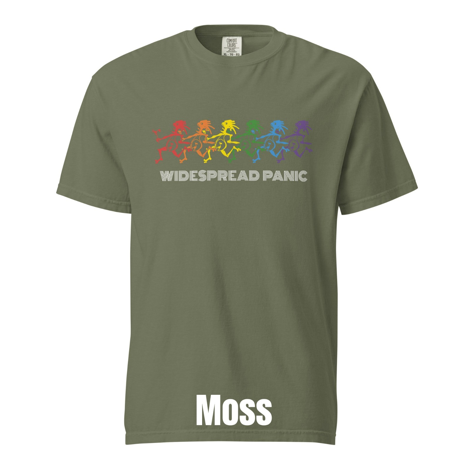 Widespread Panic Dancing Note Eaters Comfort Colors Unisex T-Shirt