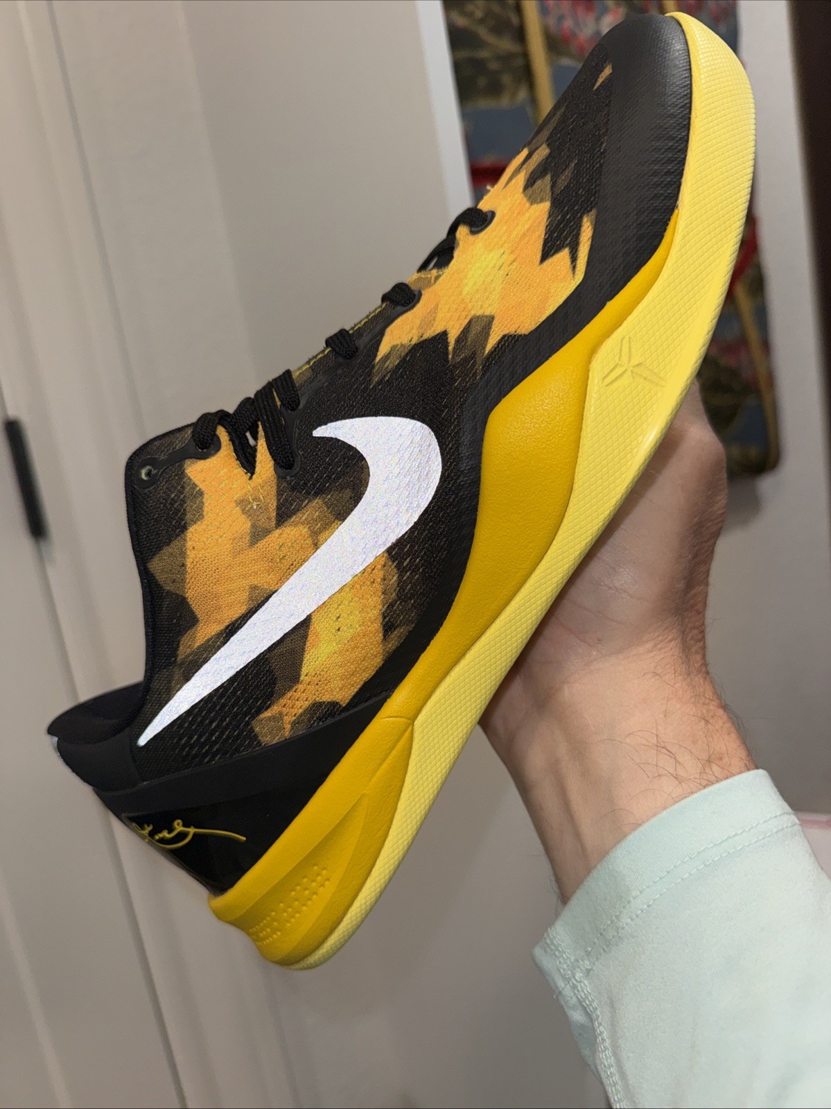 Kobe 8 Sulfur Electric Yellow Super 2012 Clean Size 11 OG All