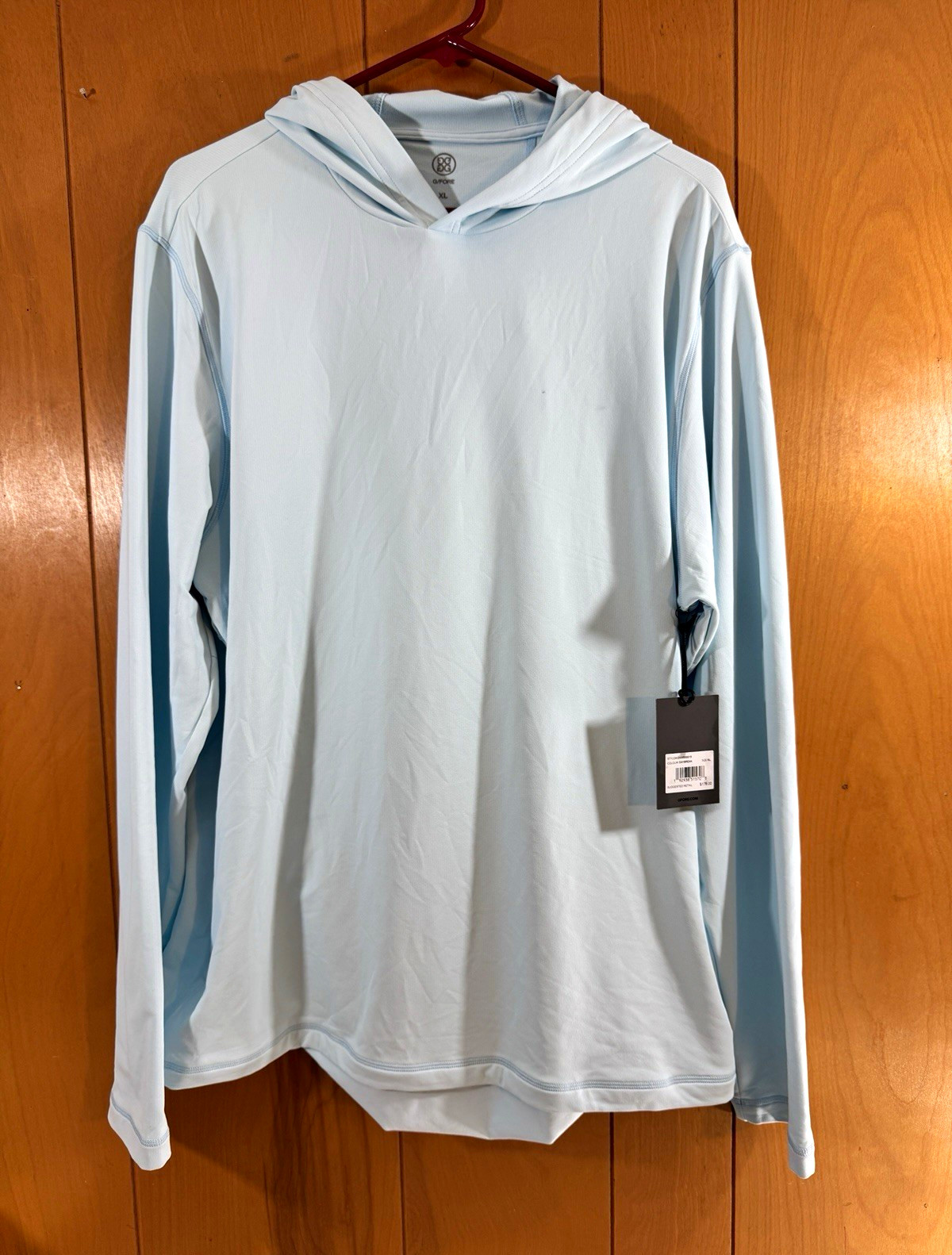 G/FORE Men’s Pullover Hoodie XL Blue Solid Long Sleeve Hooded GMM000015