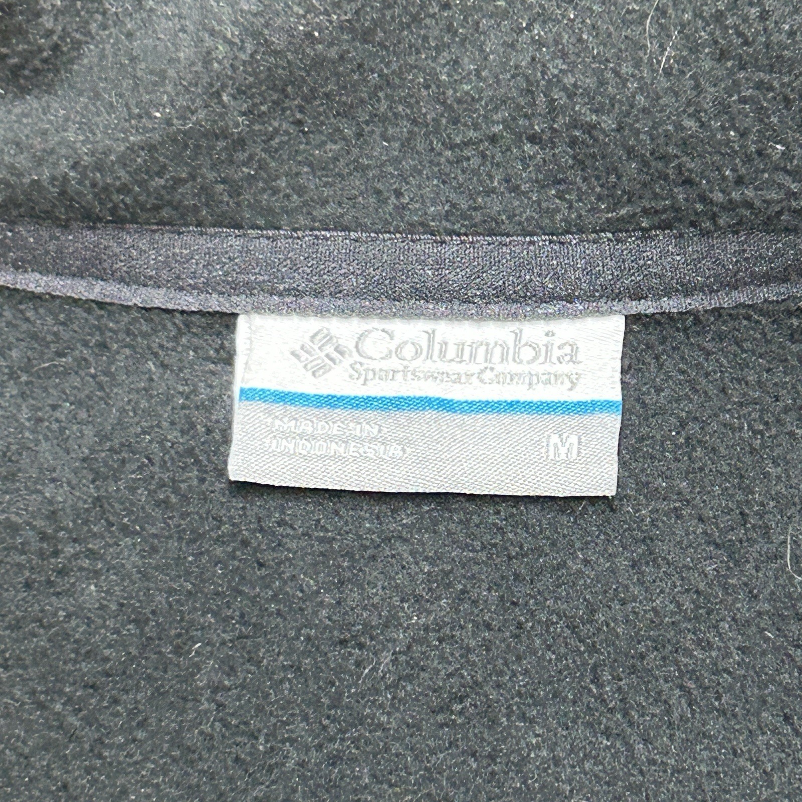 Columbia Bowen Lake Black Jacket Men’s Size Medium Full Zip Soft Shell XM6093
