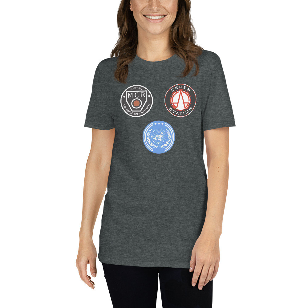 MCR Martian United Nations Ceres Station Expanse TV Short-Sleeve Unisex T-Shirt