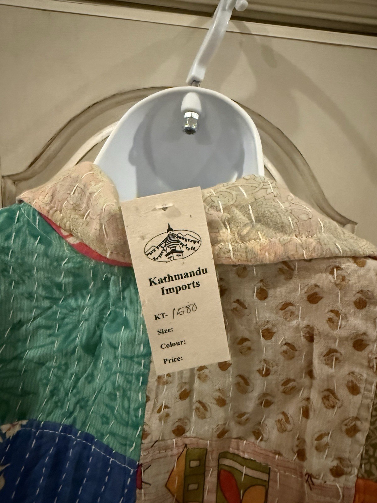 Gorgeous Kathamandu Imports 100% Cotton Hand Embroidered short Sleeve Jacket