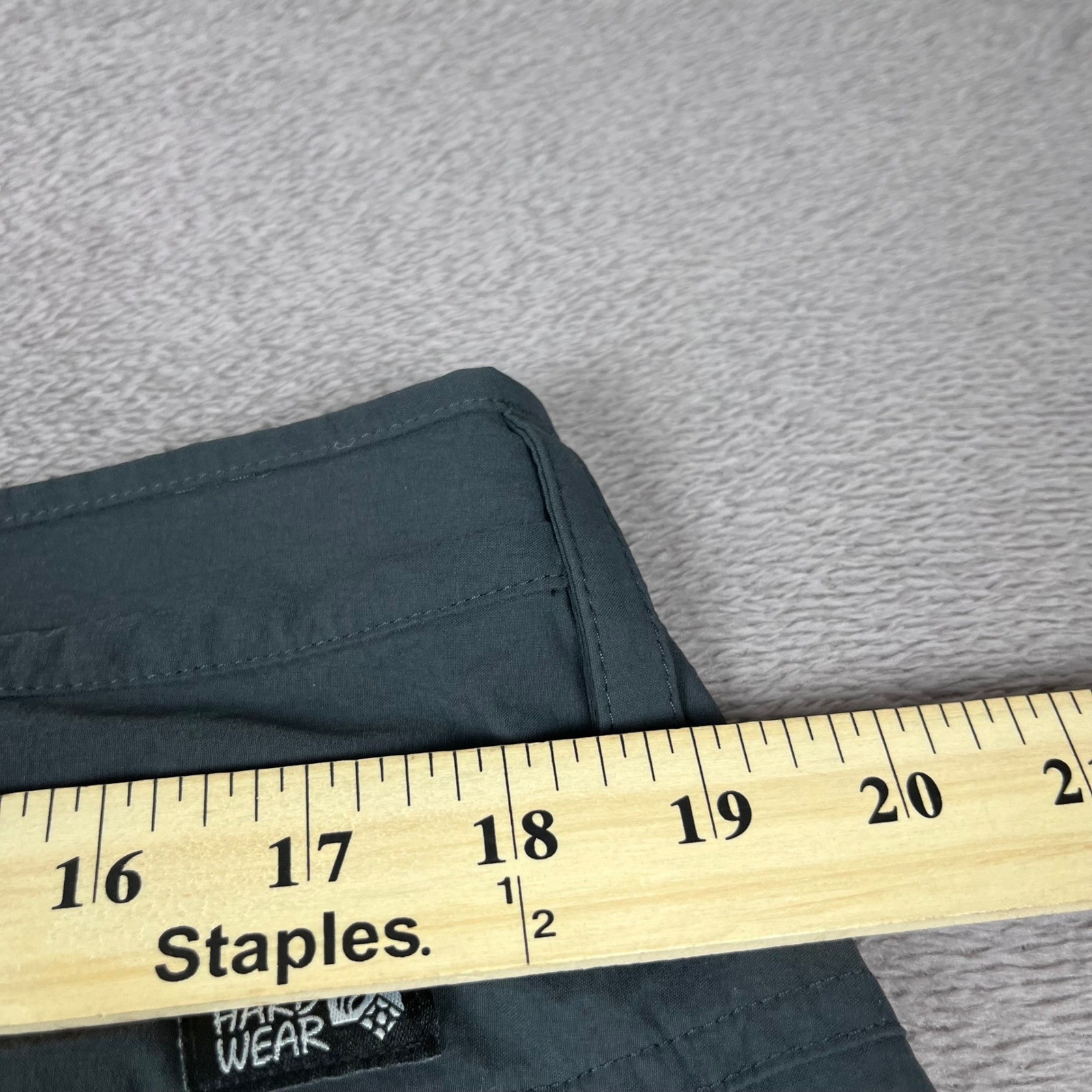 Mountain Hardwear AP Scrambler Pants Mens 38×30 Dark Gray Hiking Climbing OM0767