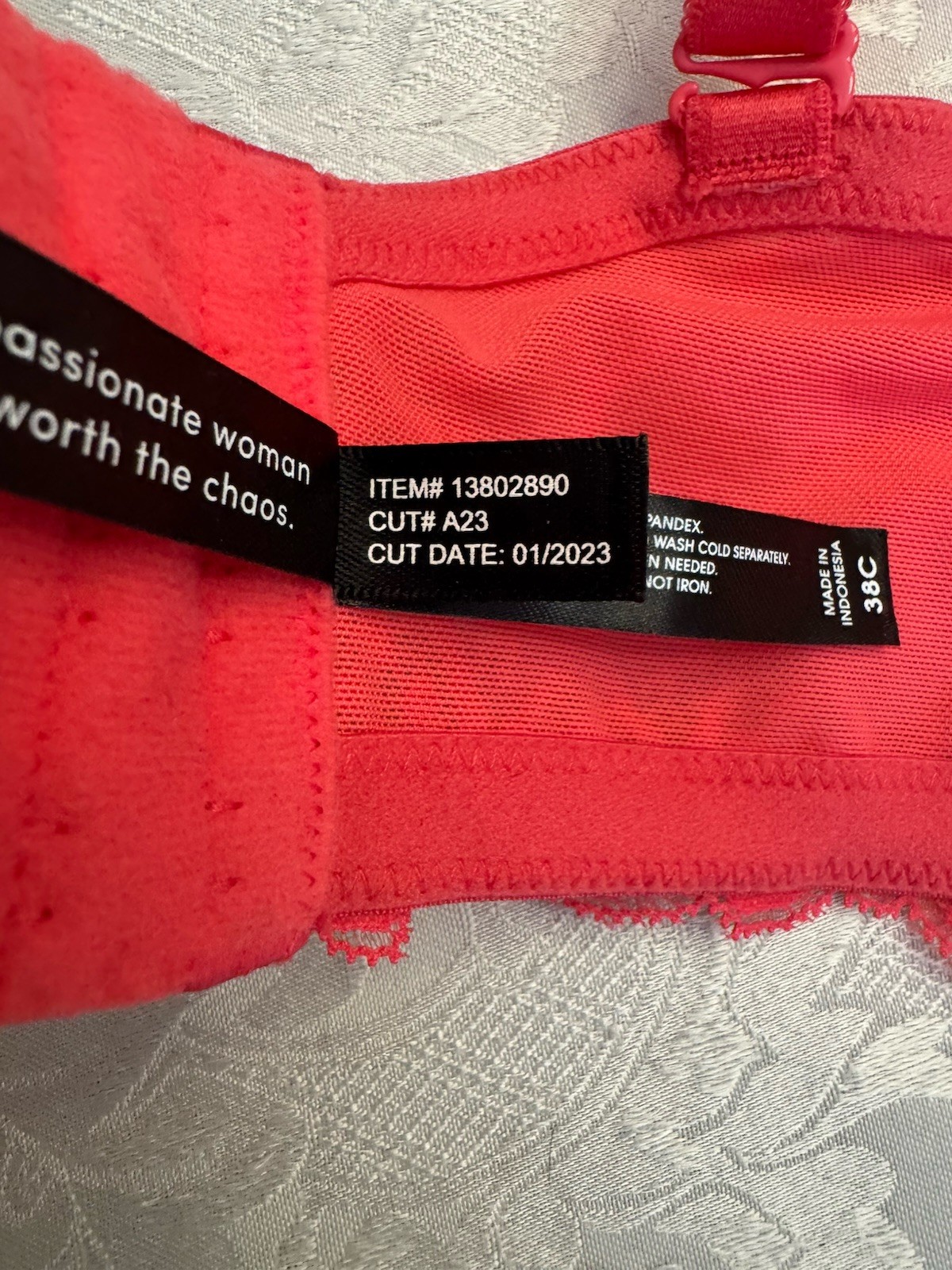 Torrid Curve Bra 38C Peacock Lace Balconette Lace Underwire Unlined Sexy