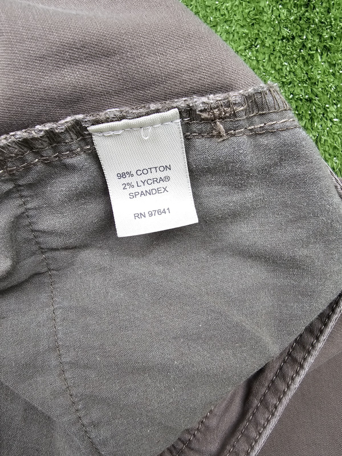 J Jill Below Waist Knee Length Pants Cropped Size 16 Color Brown Stretch