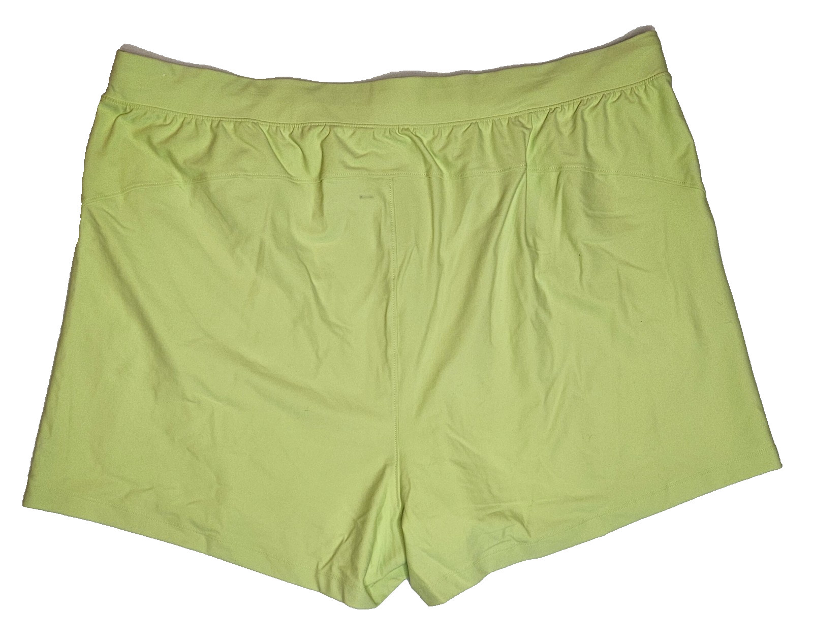 Old Navy Women Plus Active Shorts Lime 3.5″ Inseam Powersoft Go-Dry High-Rise 3X