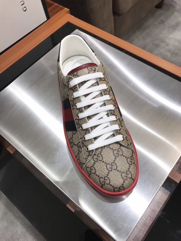 Gucci Ace red Men’s shoes New