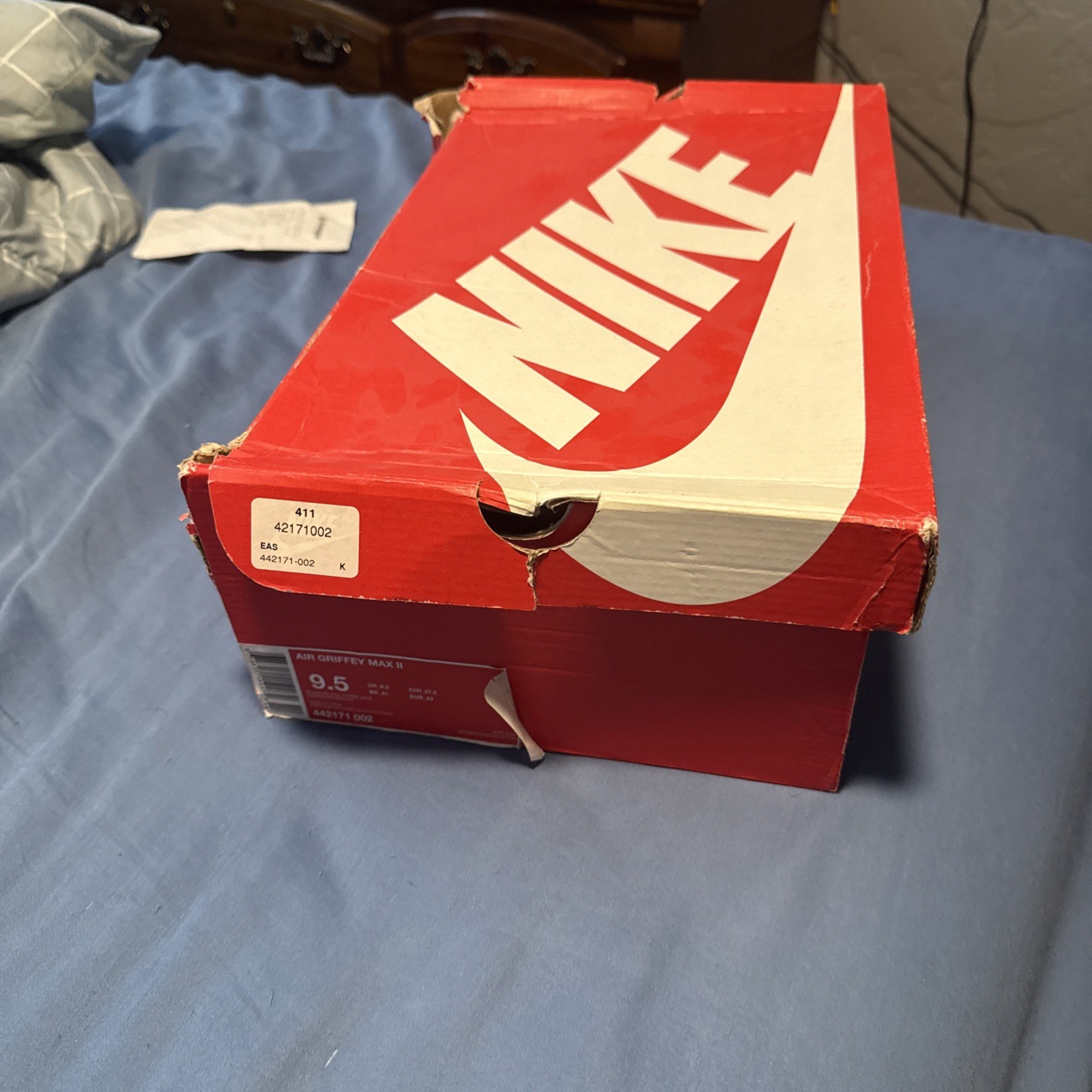 NIKE AIR GRIFFEY MAX II 2 MENS TRAINING SHOES – MENS SIZE 9.5