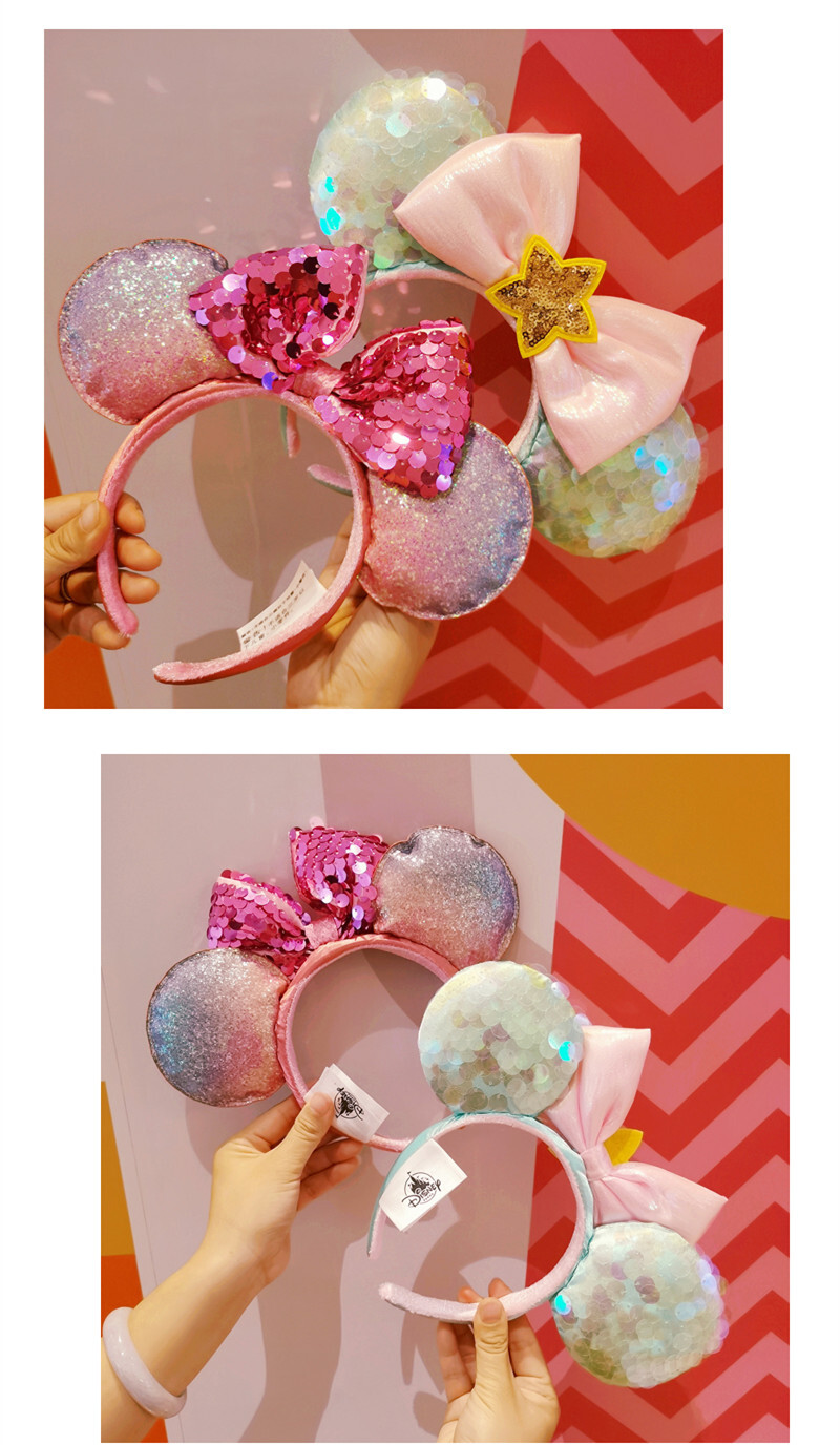 220 Styles Rare Disney Parks Mickey Magical Bow Minnie Mouse Ears Headband 2025