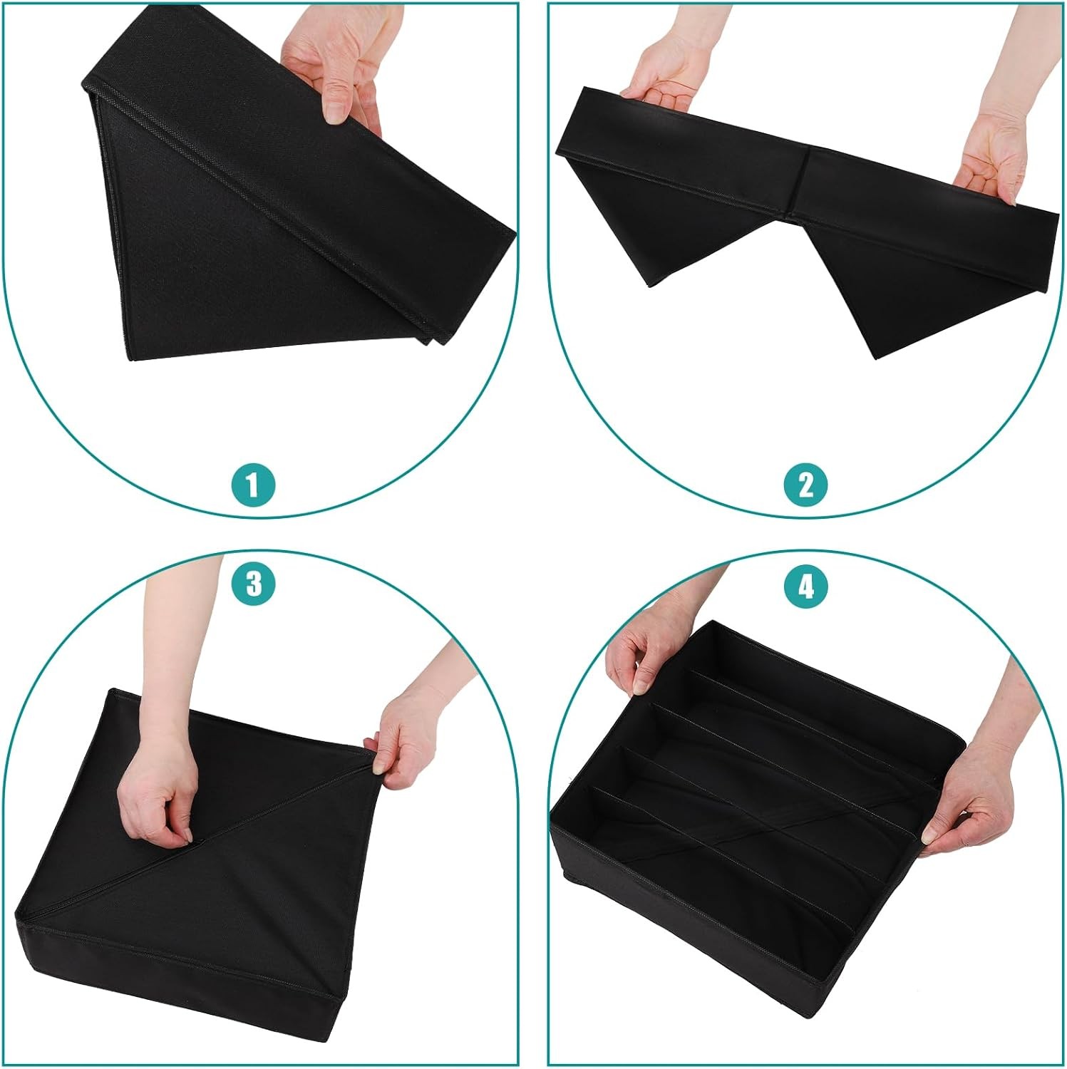 Bra Storage Drawers Organizer for Clothing Underwear Drawer Organizer Dividers